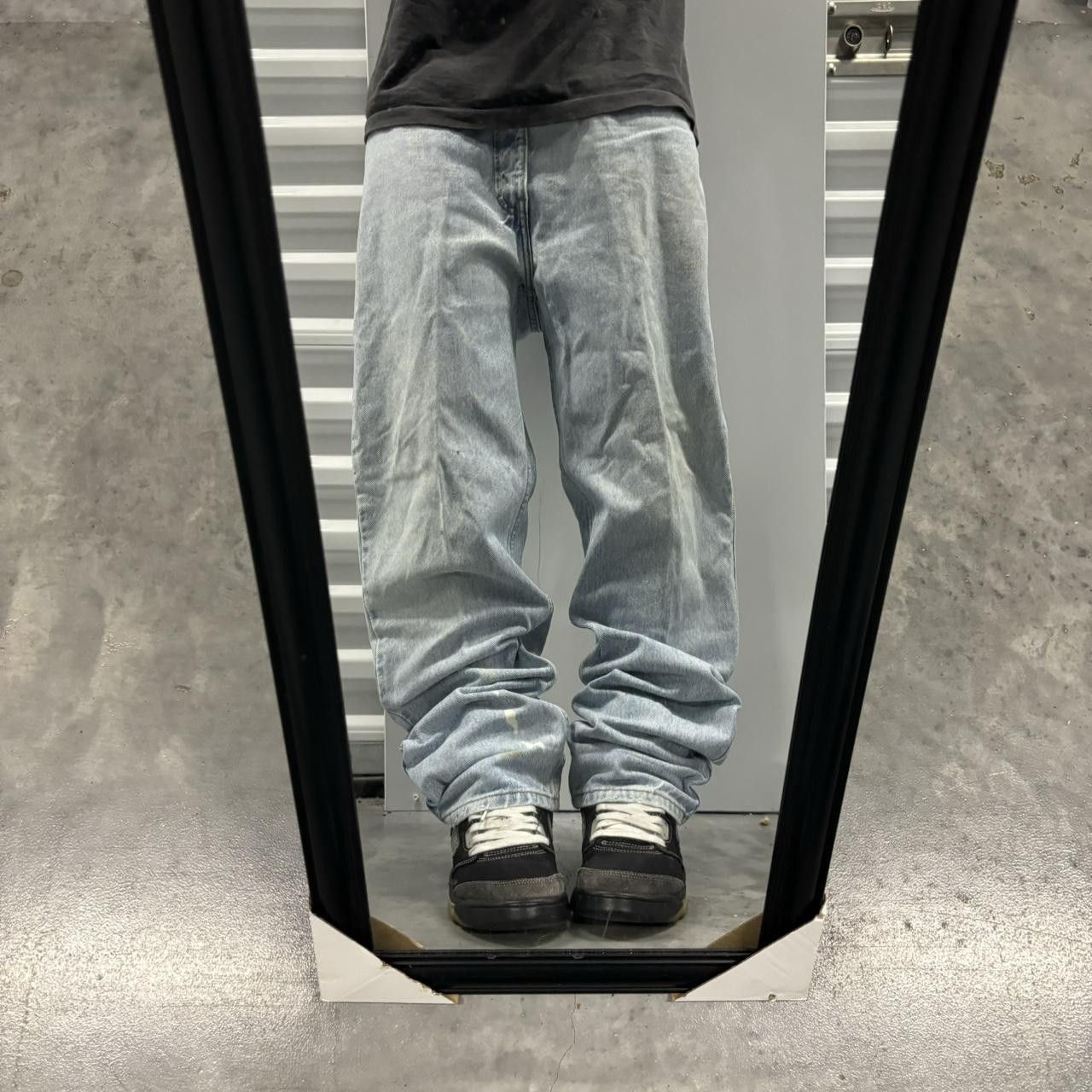 Levi's × Vintage Crazy Vintage 90s Light Wash Levi’s Orange Tab Denim Jeans! Size US 36 / EU 52 - 1 Thumbnail