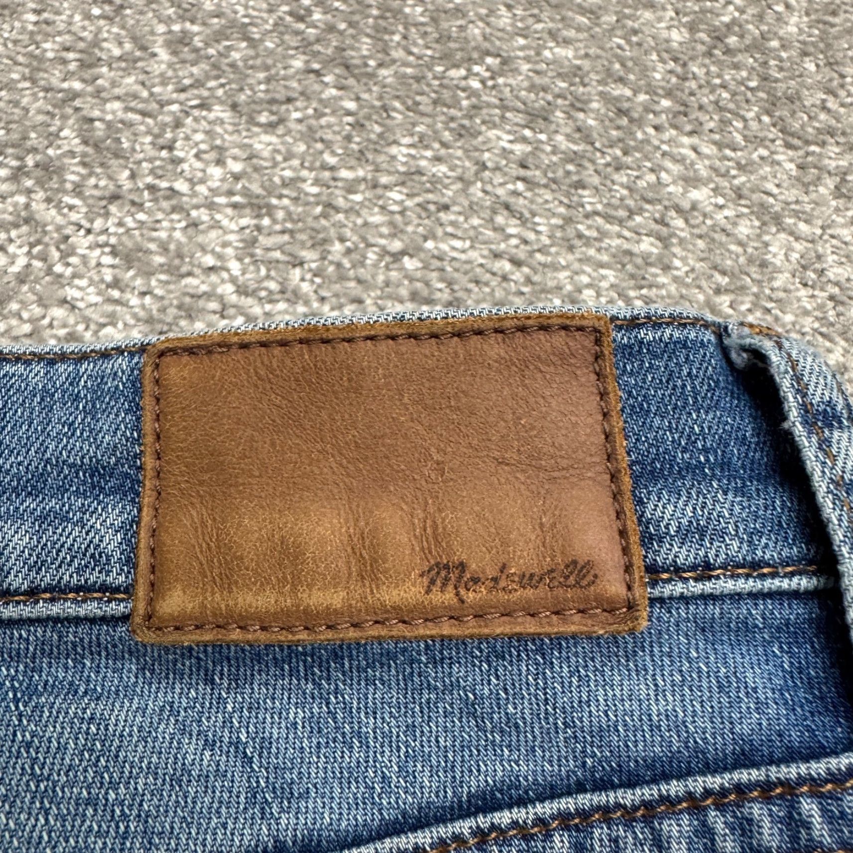 Madewell Madewell Jeans Womens 29 Blue High Rise Skinny Denim Button Fly Medium Wash Size 29" - 4 Thumbnail