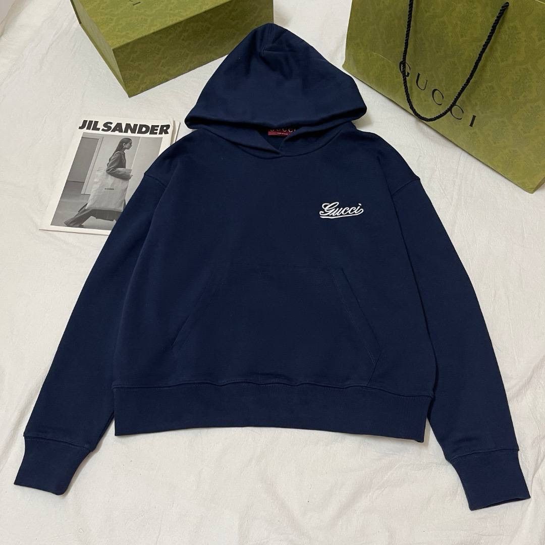Gucci Gucci logo hoodie Size US S / EU 44-46 / 1 - 1 Thumbnail