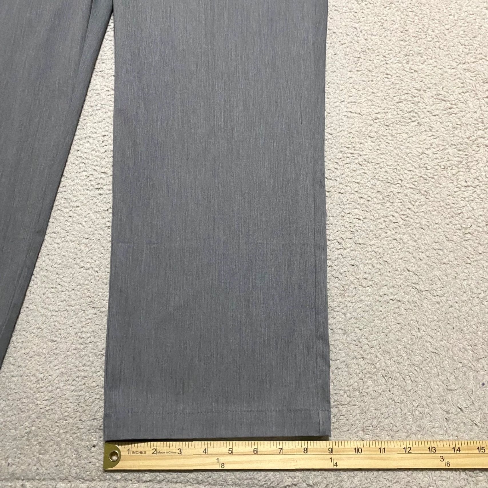 Orvis Orvis Mens Dress Pants Gray 40 Regular Straight Flat Front Waist 38 Inseam 29 Button Zip Vintage No Size US 40 / EU 56 - 4 Thumbnail