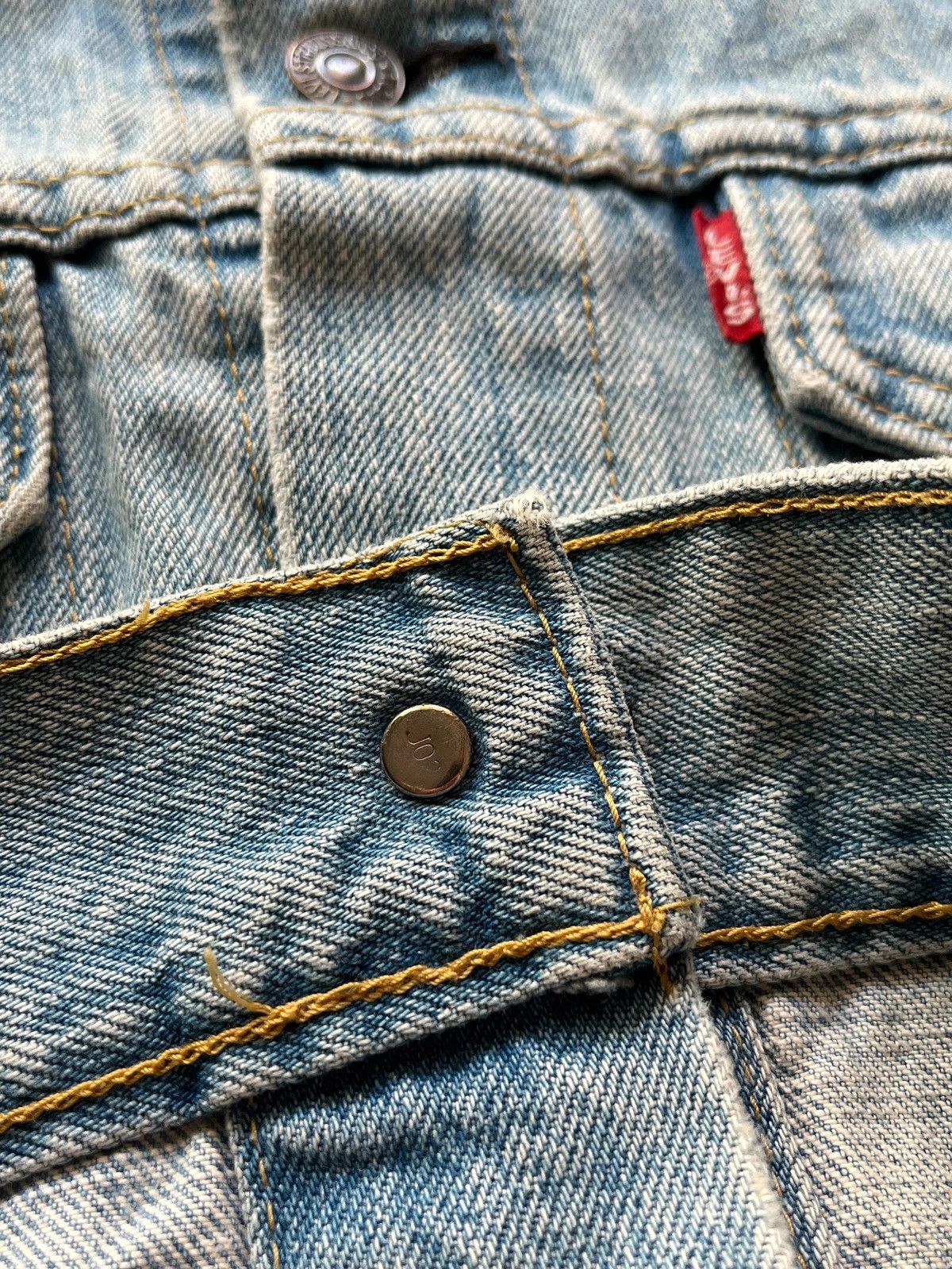 Levi's Levi’s 71557 LVC Big E Vintage 1992 Made in Japan Very Rare Size M / US 6-8 / IT 42-44 - 8 Thumbnail