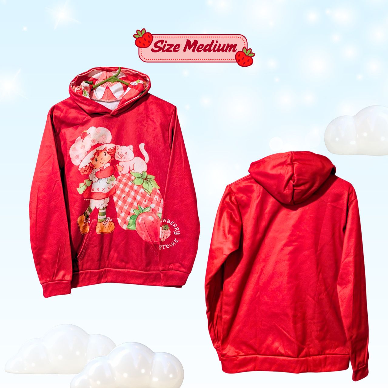 Dolls Kill Dolls Kill Strawberry Shortcake Boots Hoodie Bundle Size US 8 / IT 38 - 4 Thumbnail