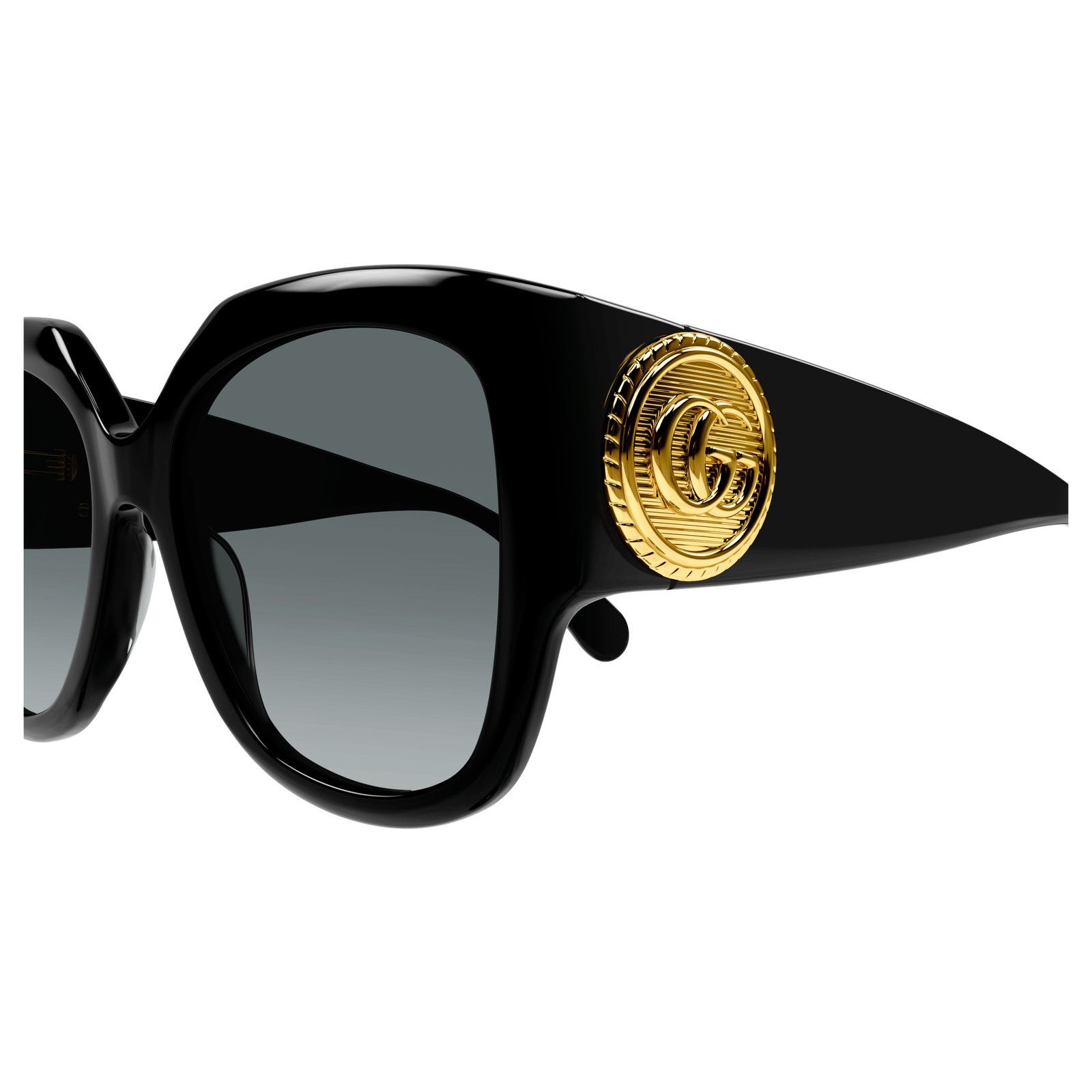 Gucci NEW Gucci Sunglasses GG1407S 001 BlackGreyGradient Authentic Size ONE SIZE - 13 Thumbnail