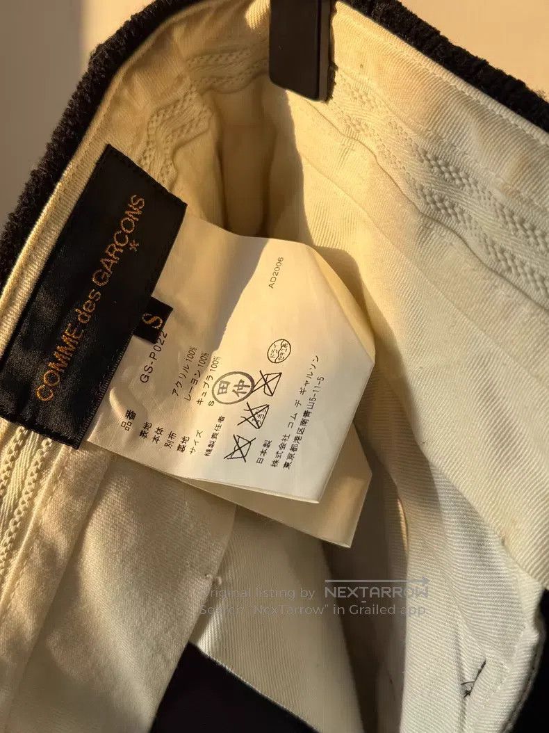 Comme des Garcons Comme des Garcons size S Asymmetric Embroidered Short Pant Size 23" - 9 Thumbnail