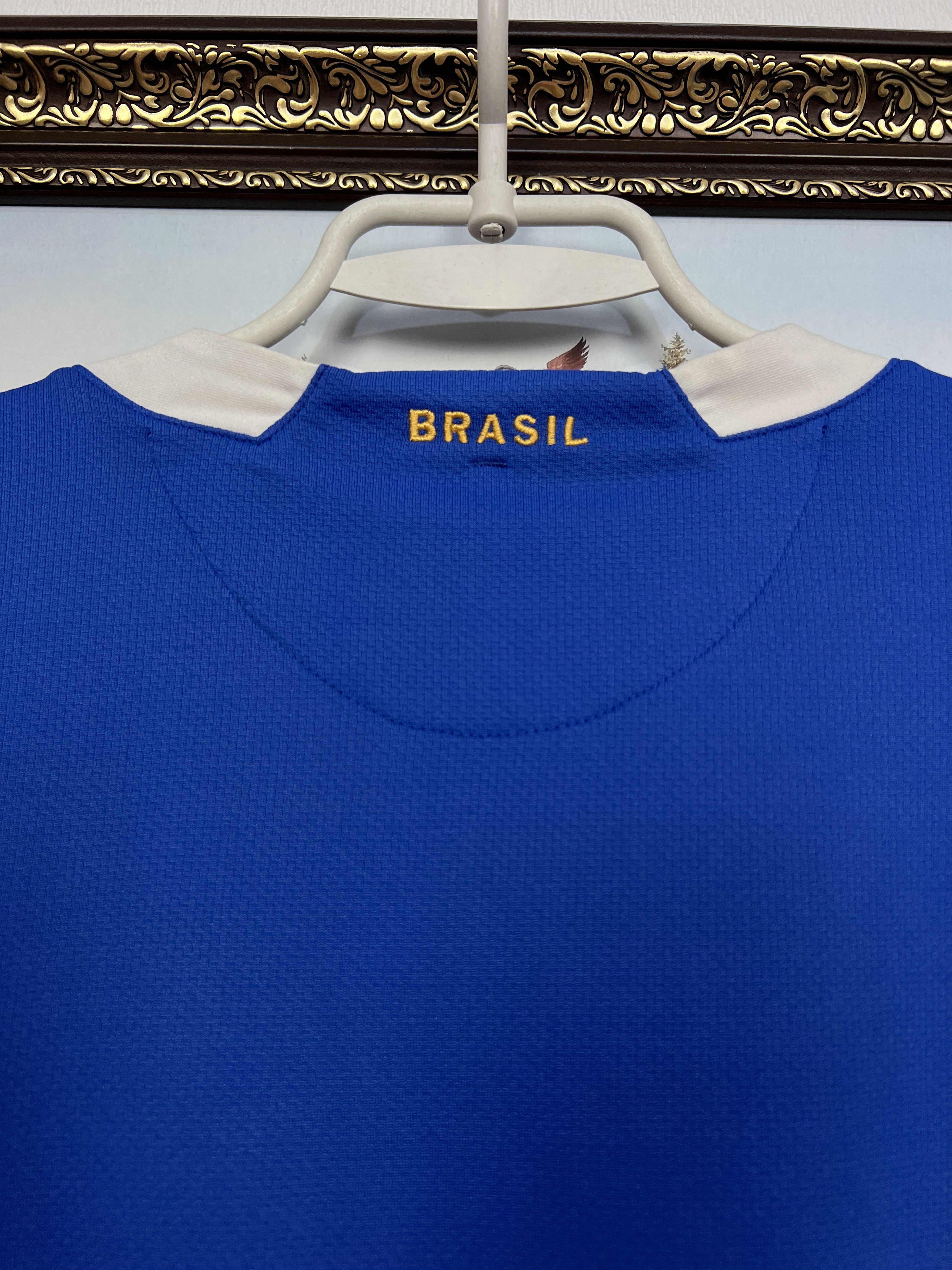 Nike Brazil Away football shirt Soccer Jersey National Trikot Size US XXL / EU 58 / 5 - 9 Thumbnail