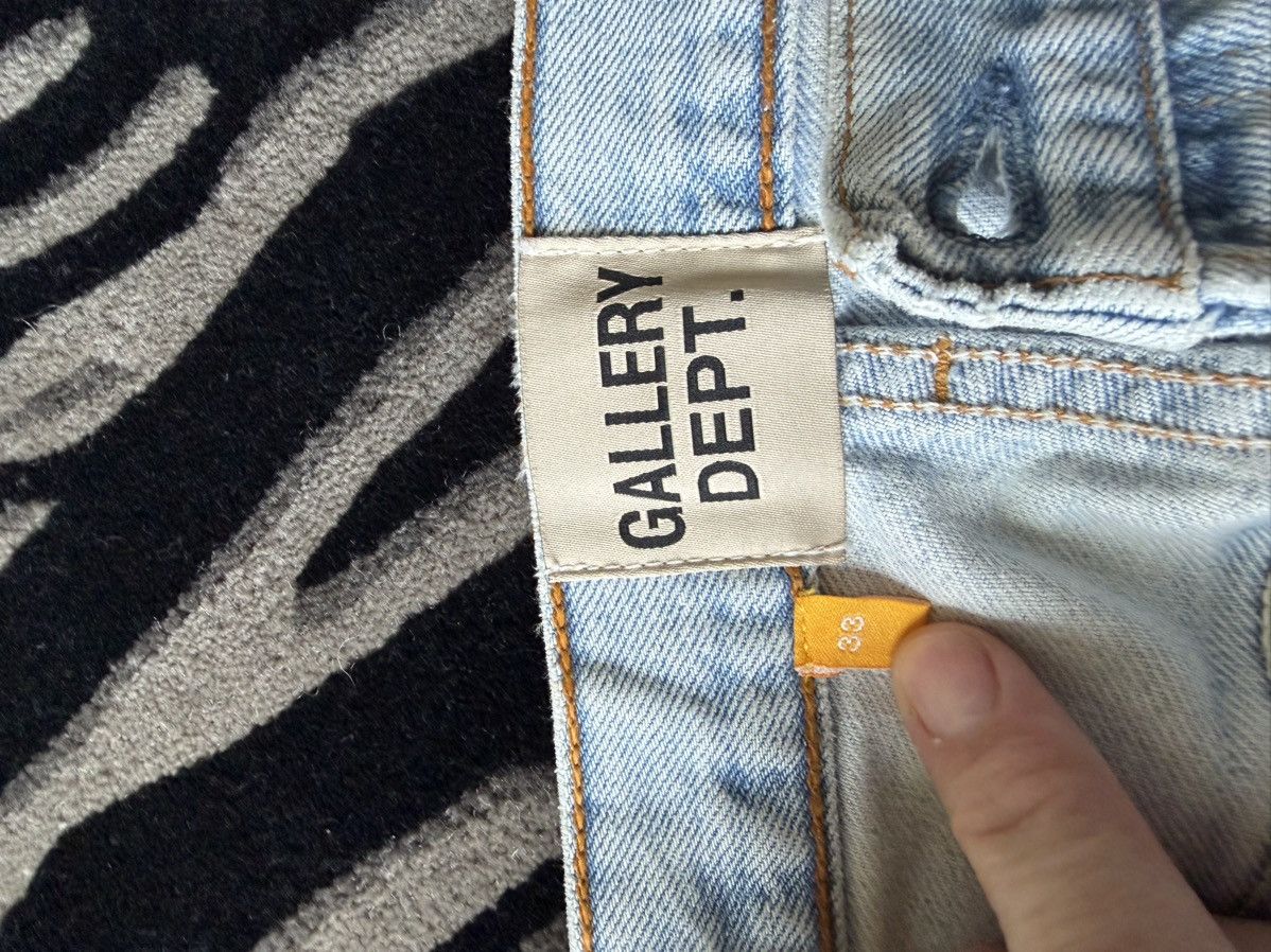 Gallery Dept. Gallery Dept. Light Wash Flare Denim Sz 33 Size US 33 - 11 Thumbnail