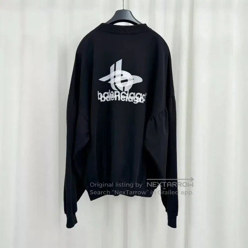 Balenciaga Double Shadow Print Sweatshirt.