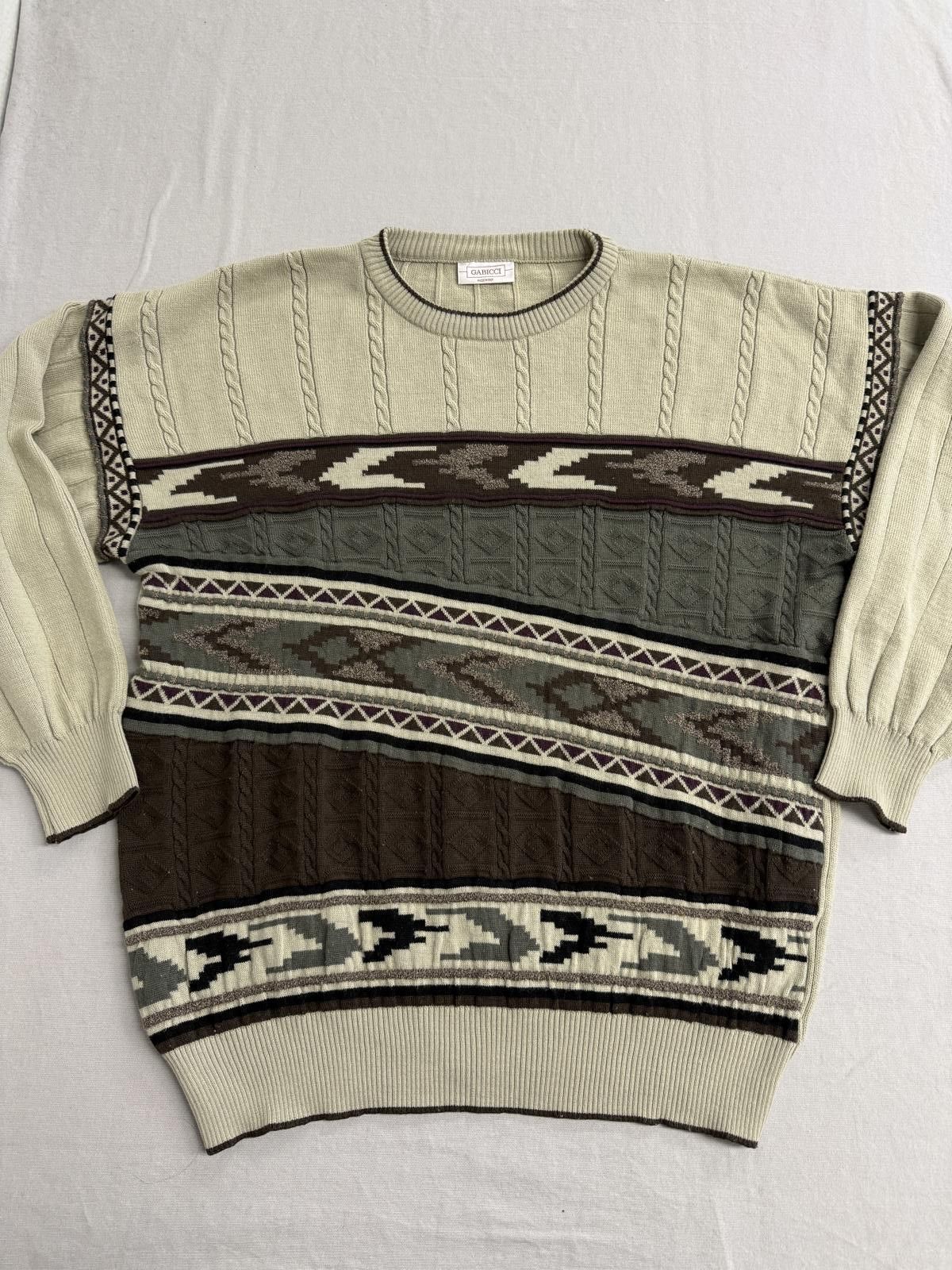Gabicci Gabicci 3D Sweater - Mens Sweater Made in Italy - Large Size US L / EU 52-54 / 3 - 1 Thumbnail