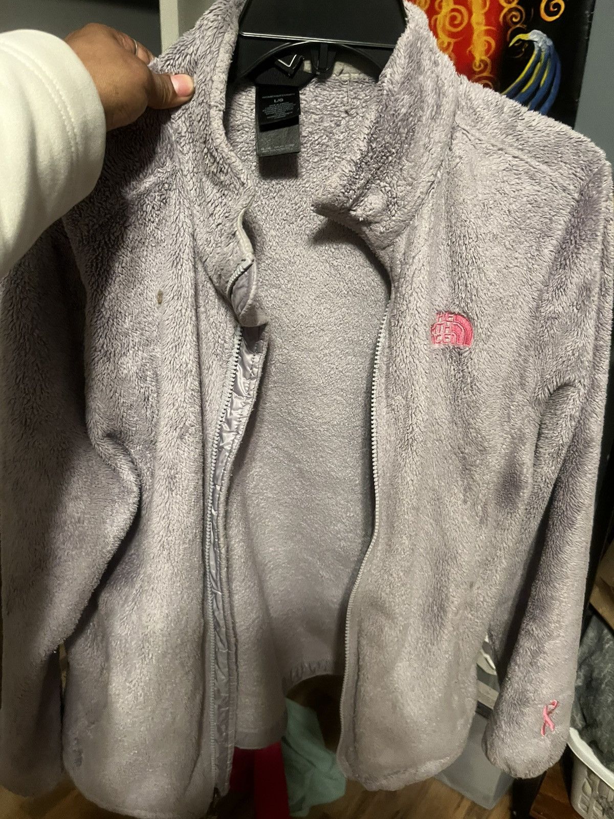 The North Face Breast cancer awareness north face Size L / US 10 / IT 46 - 1 Thumbnail