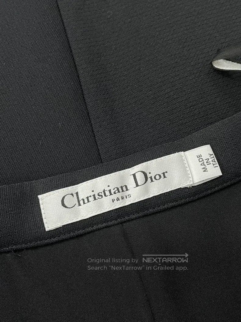 Dior Dior Black woollen skirt Size 26" / US 2 / IT 38 - 3 Thumbnail