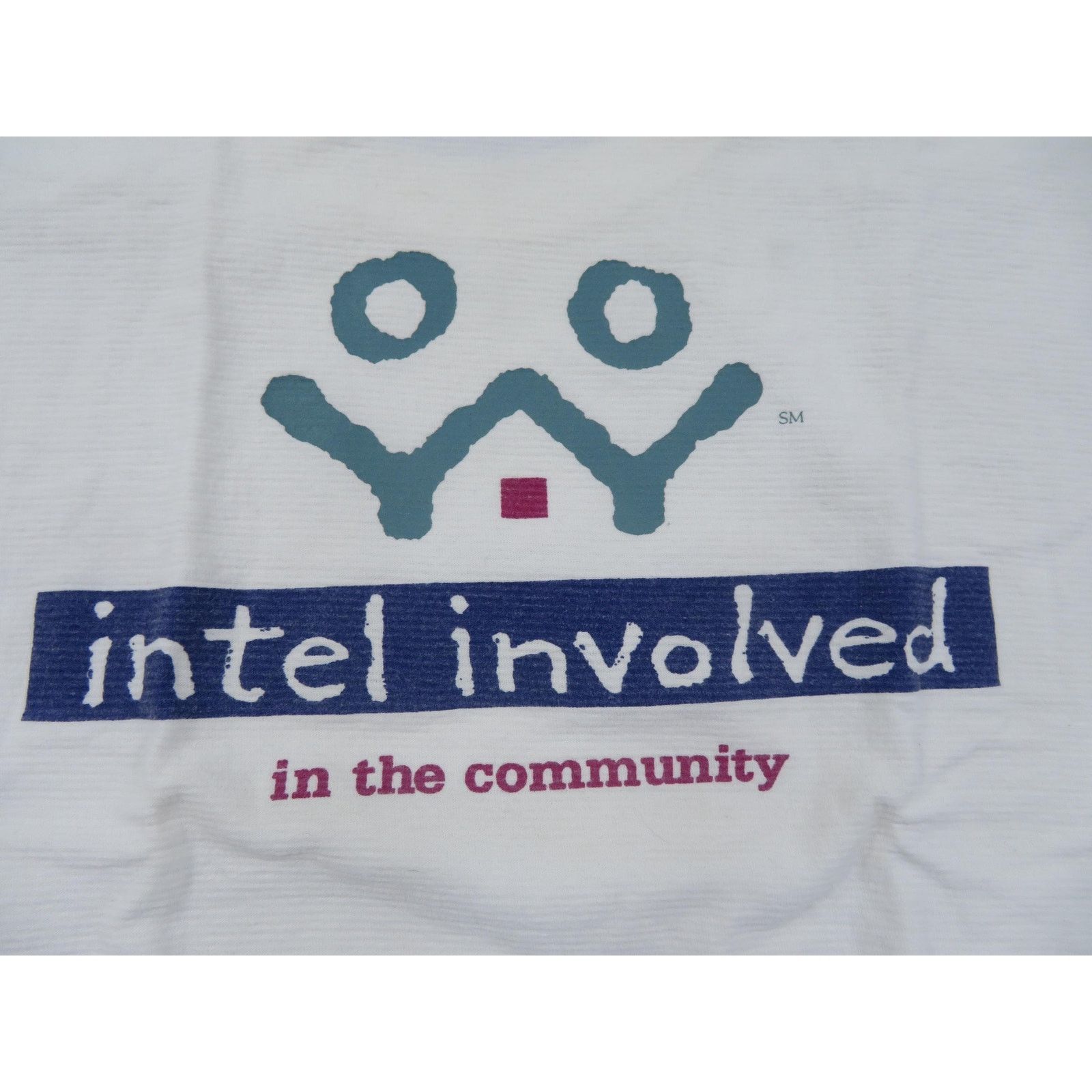 Other Intel Involved in the Community T-Shirt Double-Sided, XL 90s Size US XL / EU 56 / 4 - 2 Thumbnail