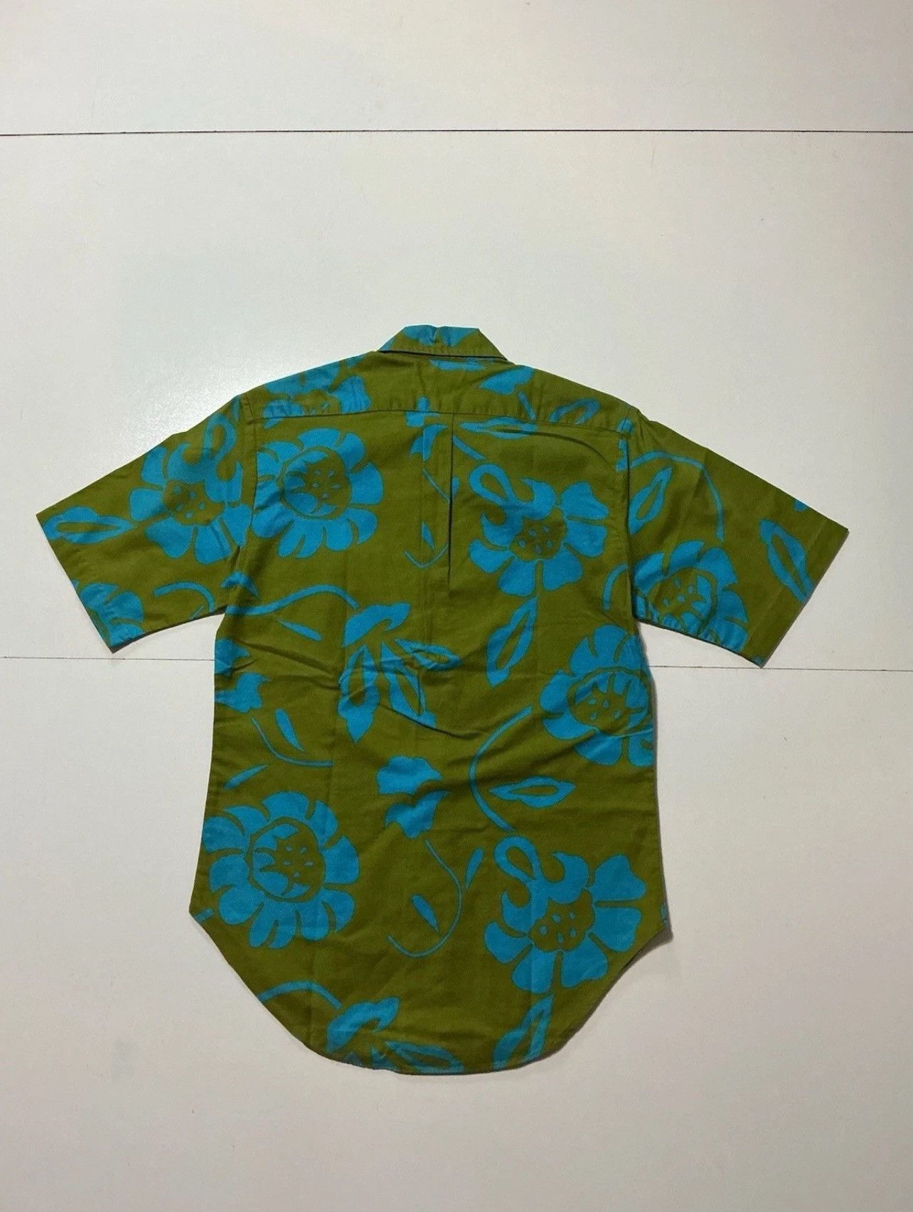 Vintage Vintage 1960s 70s Prince Kalakaua Hawaiian Floral Tiki Shirt Size US S / EU 44-46 / 1 - 2 Thumbnail