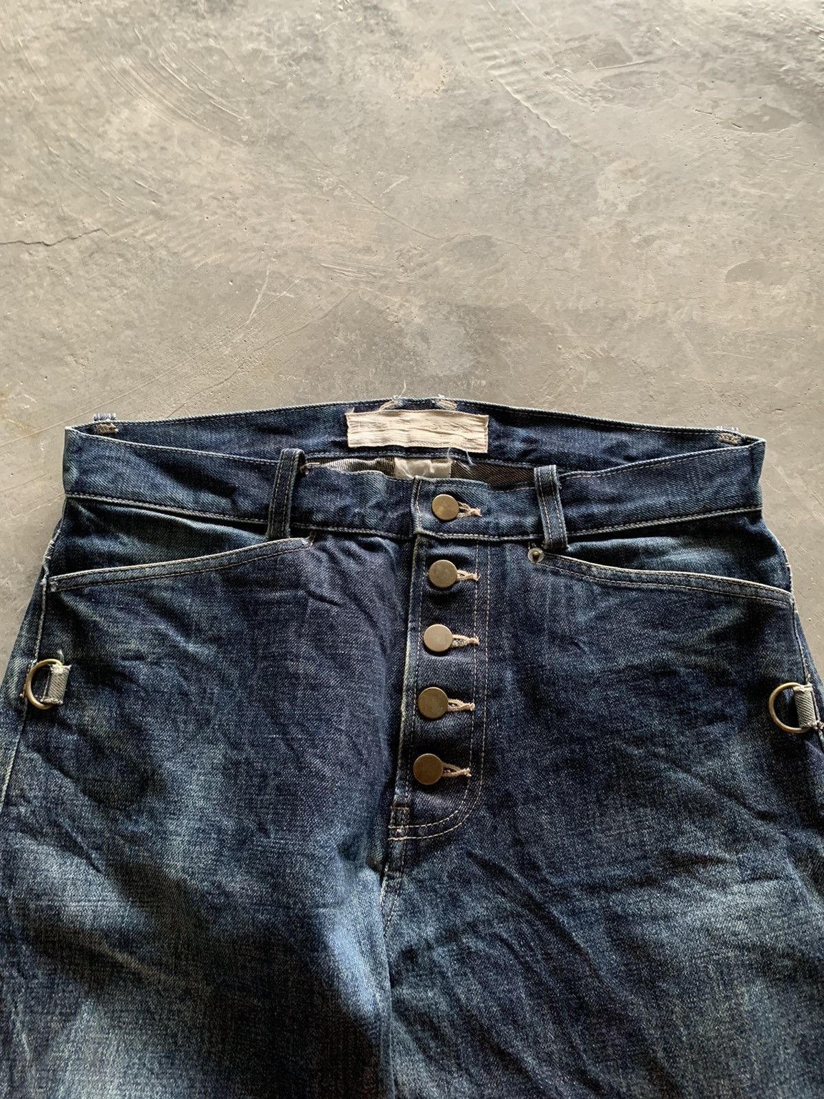 Beauty Beast × Designer × Japanese Brand 00s beauty beast multipocket denim rider style design Size US 33 - 4 Thumbnail