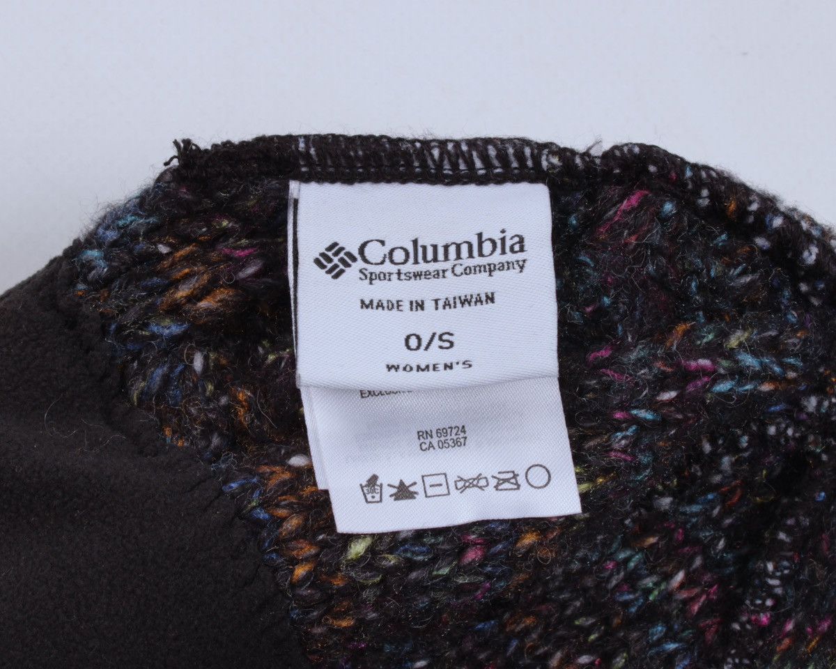 Columbia COLUMBIA Tassel Beanie Hat Knit Fleece Polyeste Acrylic Wool Size ONE SIZE - 20 Thumbnail