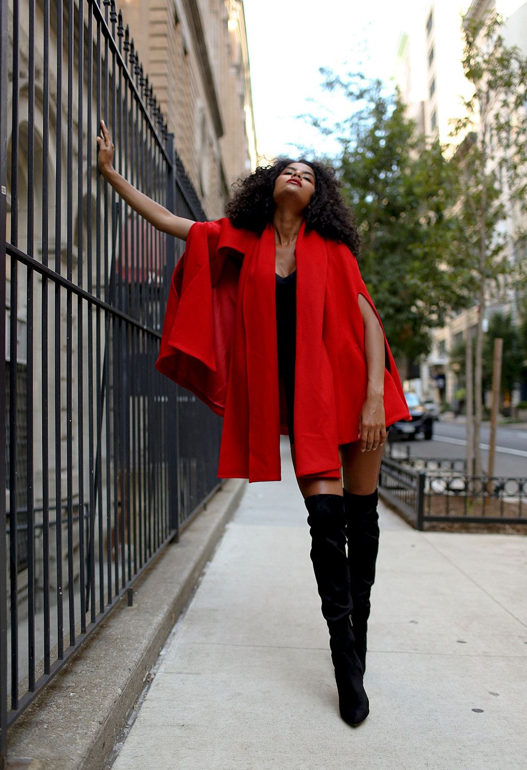 Other RED CAPE COAT Size L / US 10 / IT 46 - 3 Thumbnail