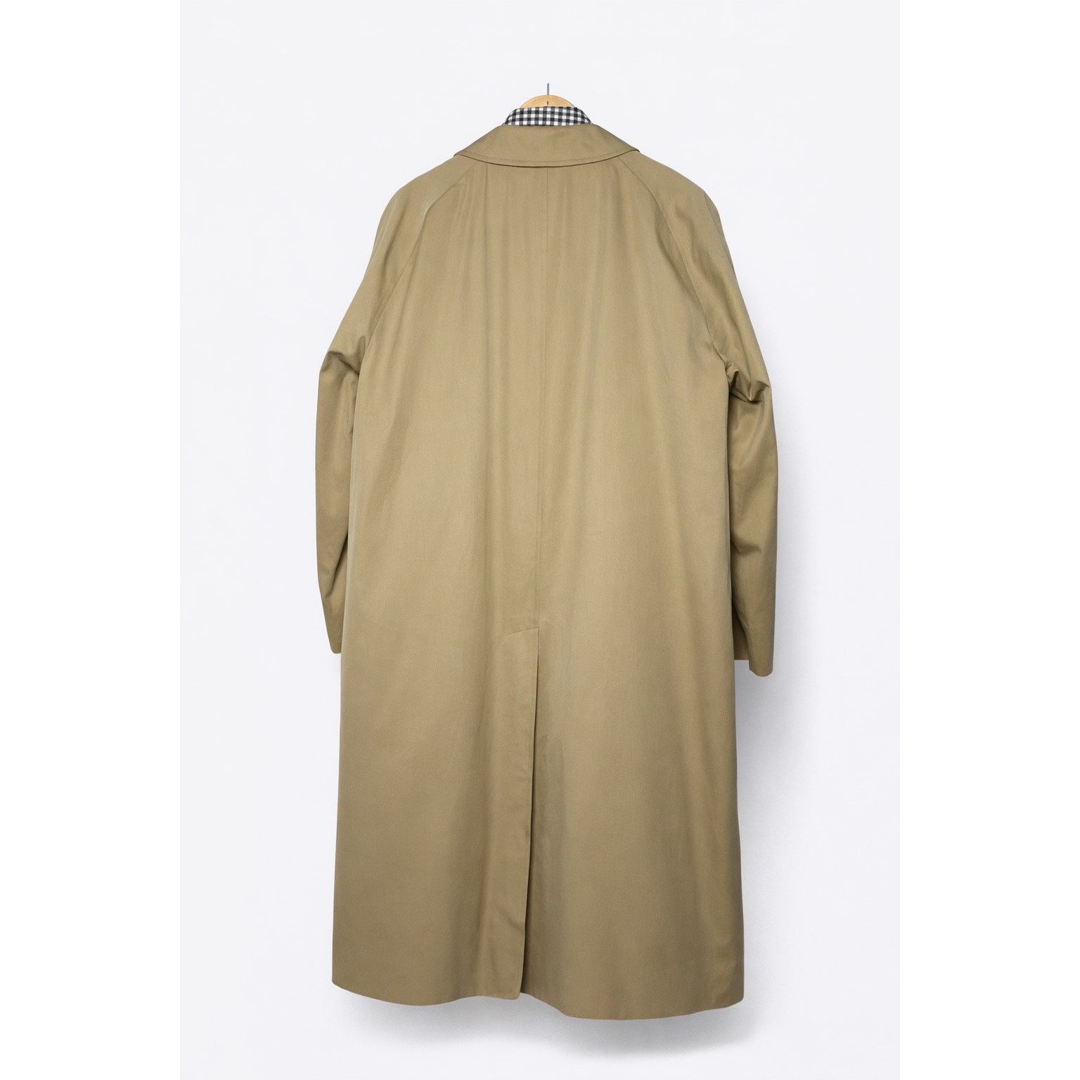 DAKS Daks Classic Khaki Brown Mac Coat, Men's Size US 44, EU 54 Size US XL / EU 56 / 4 - 4 Thumbnail