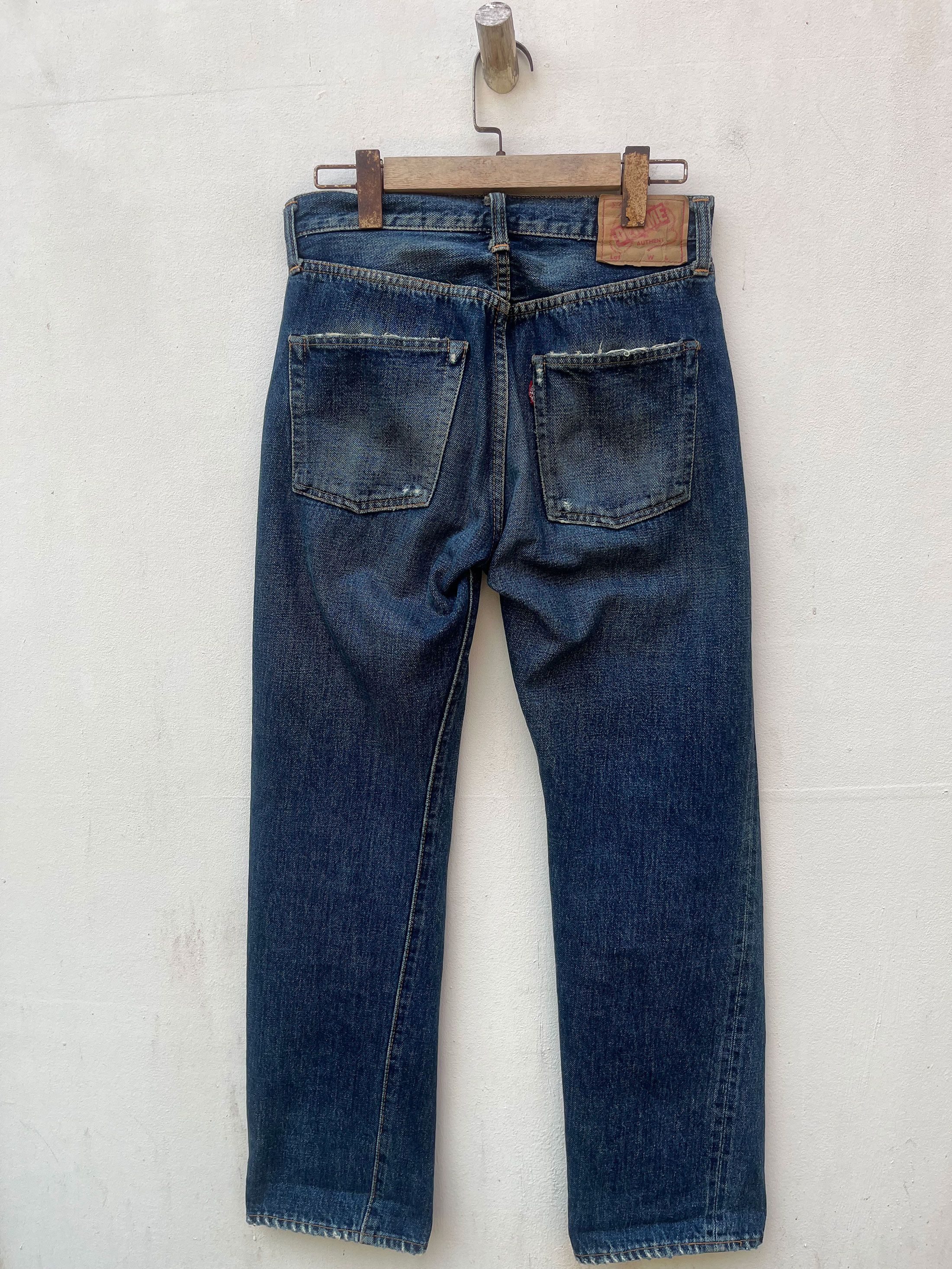 Denime Japanese Denime Jeans Selvedge Redline Twisted Leg Size US 29 - 4 Thumbnail