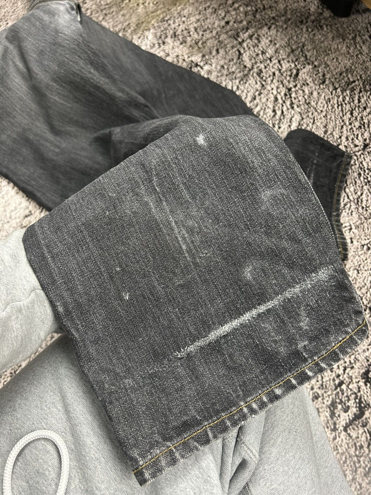 Japanese Brand Vintage Japanese Selvedge Denim Jeans Cinch Back Distressed Size US 31 - 24 Thumbnail