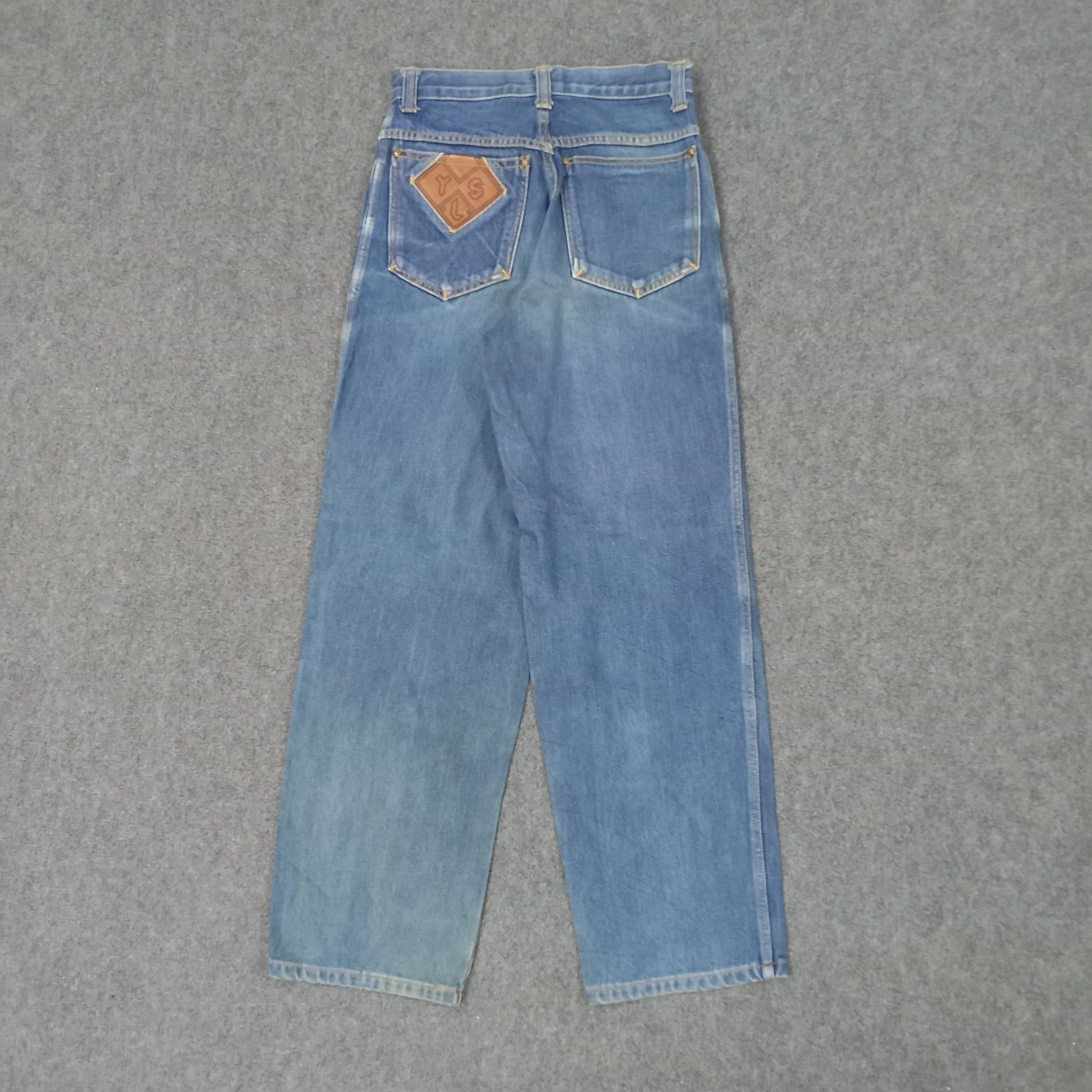 Vintage × Yves Saint Laurent Yves Saint Laurent Italian Brand Denim Jeans C217N7 Size US 26 / EU 42 - 1 Thumbnail
