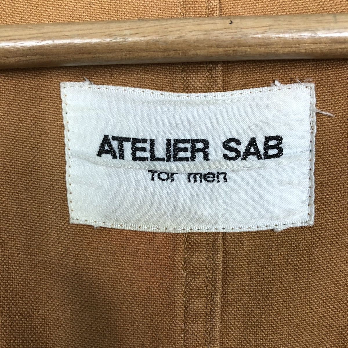 Japanese Brand 🔥RICH BROWN VINTAGE CHORE WORK JACKET ATLIERSAB ISSEY MIYAKE Size US M / EU 48-50 / 2 - 20 Thumbnail