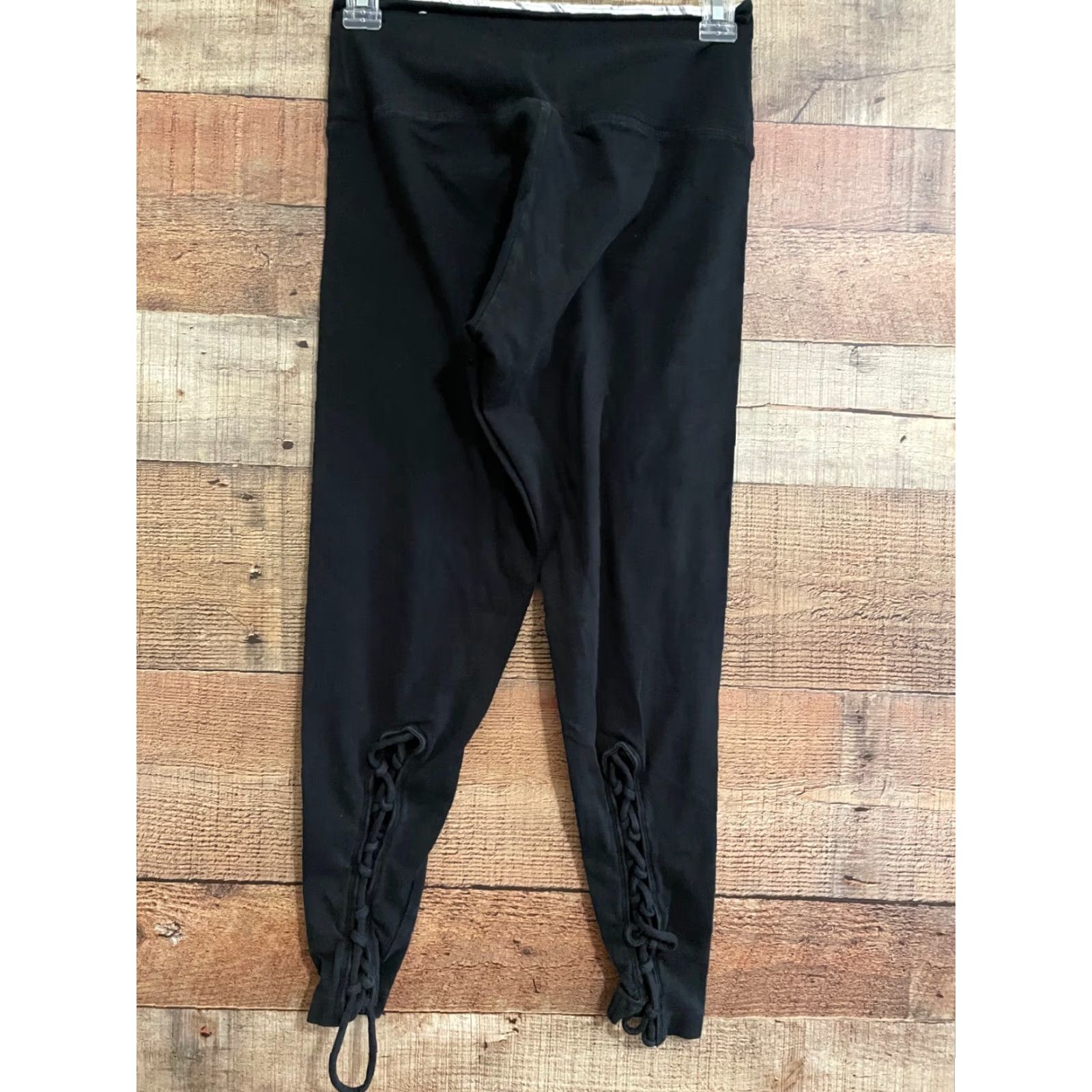 Victoria's Secret VINTAGE Victoria's Secret Pink Womens Black Ties Activewear Jogger Pants Size Small Size 28" / US 6 / IT 42 - 2 Thumbnail