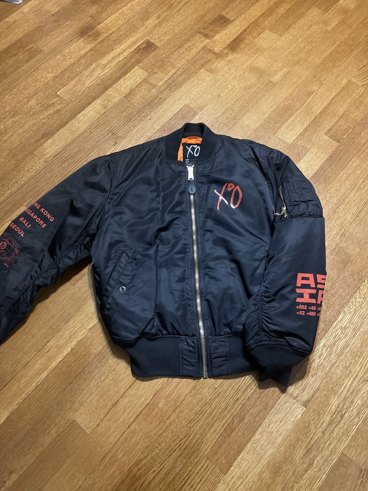 The Weeknd The weekend Abel the killer bomber jacket Grailed