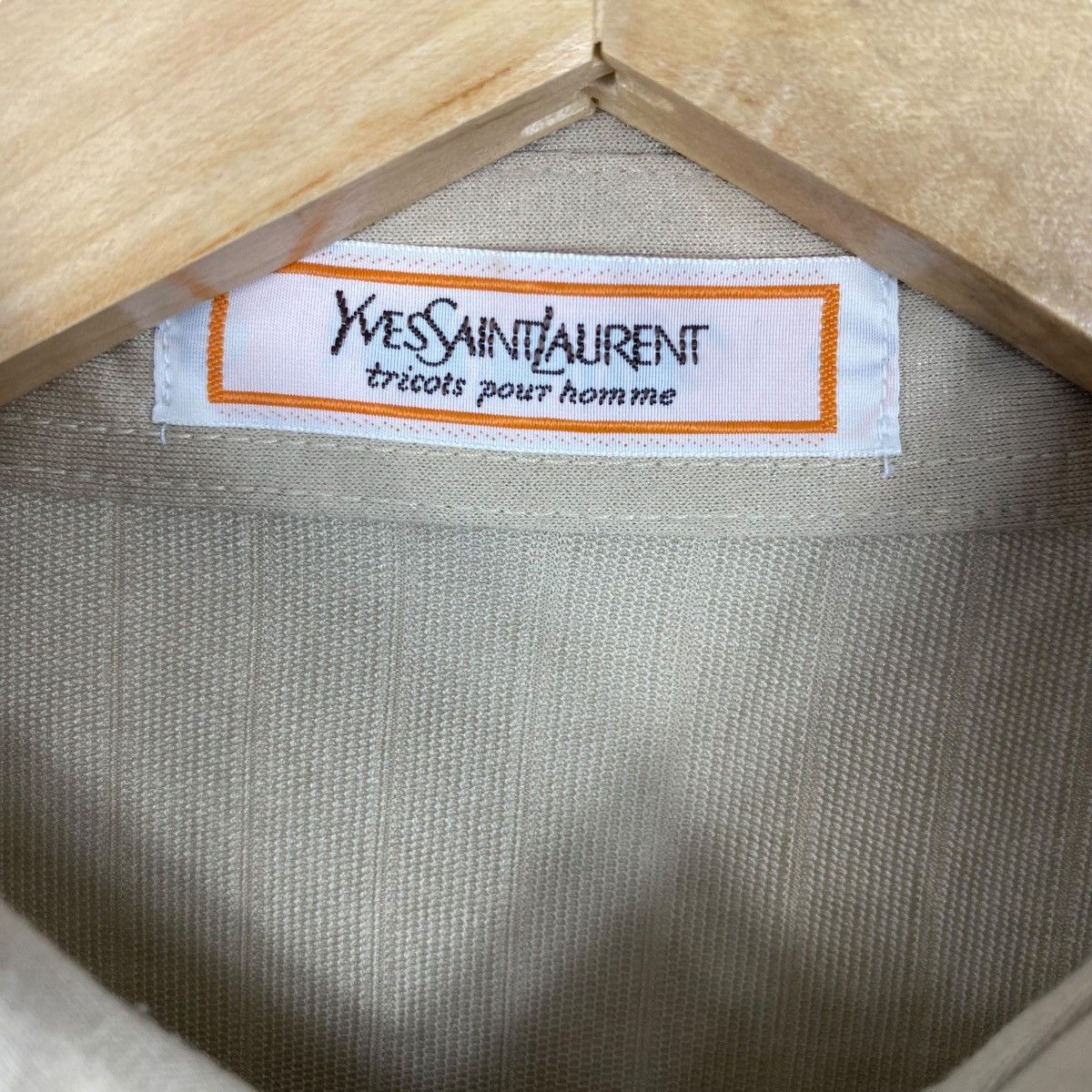 Vintage × Yves Saint Laurent Vintage YVES SAINT LAURENT Tricots Pour Homme Polo Shirt Size US L / EU 52-54 / 3 - 6 Thumbnail