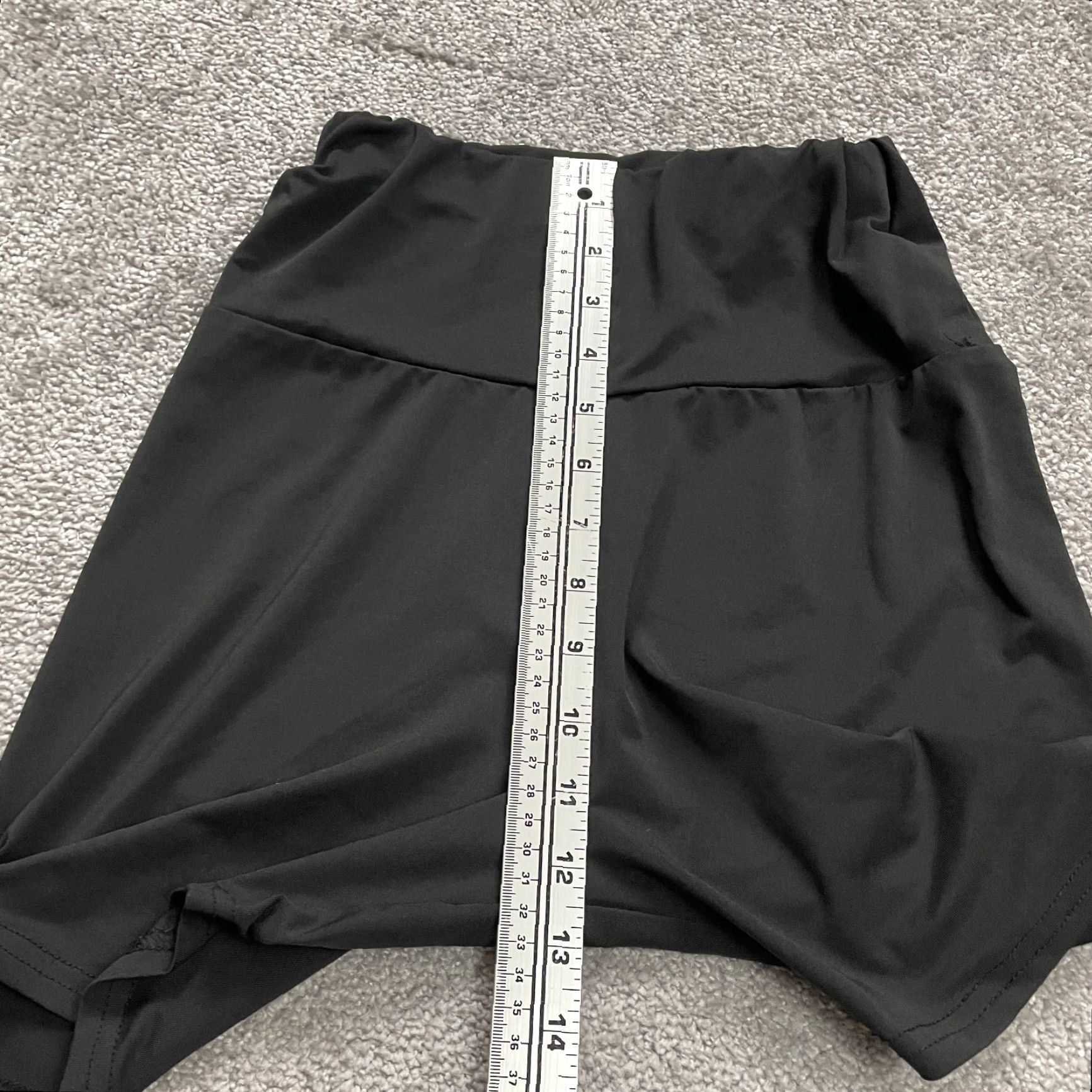 Shein Shein Compression Shorts Womens Small Black High Rise Athletic Active 20x5 Size 28" / US 6 / IT 42 - 7 Thumbnail
