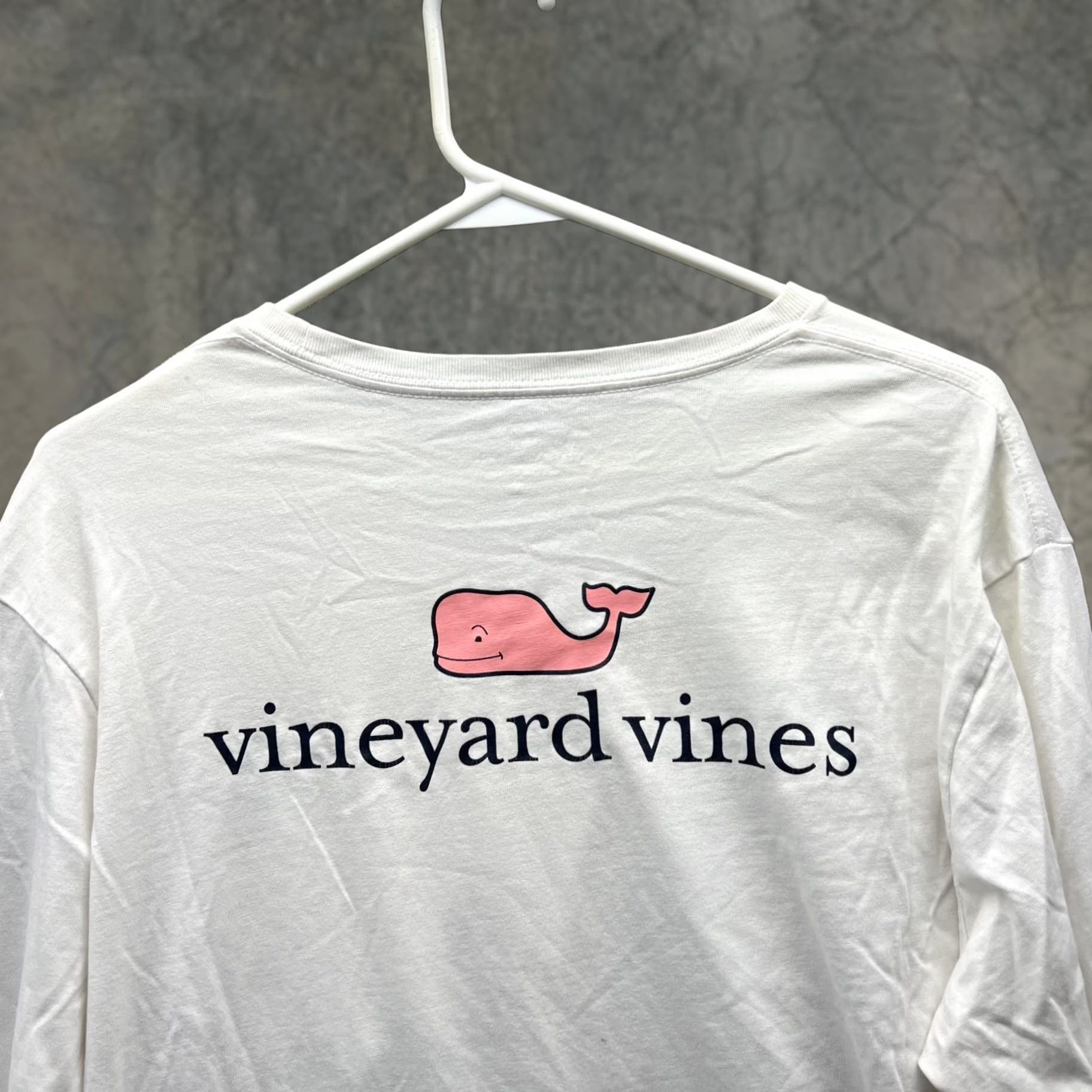 Vineyard Vines Vineyard Vines Shirt Men Medium White Long Sleeve Crewneck Pocket Casual Size US M / EU 48-50 / 2 - 1 Thumbnail