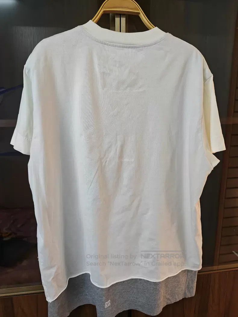 Givenchy Givenchy White Deconstructed Two-Piece Grey Short Sleeve Size US XS / EU 42 / 0 - 3 Thumbnail