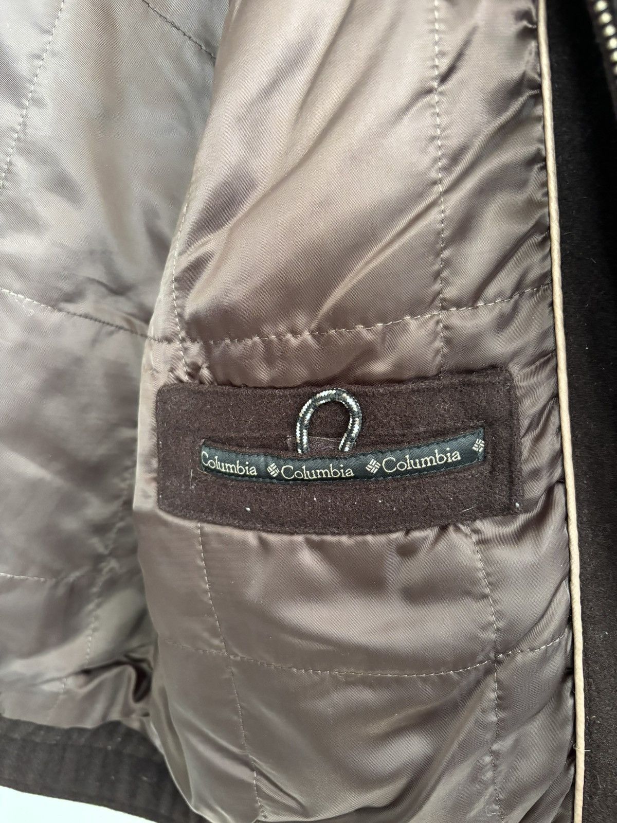 Columbia Columbia Brown Wool Coat Size US XL / EU 56 / 4 - 6 Thumbnail