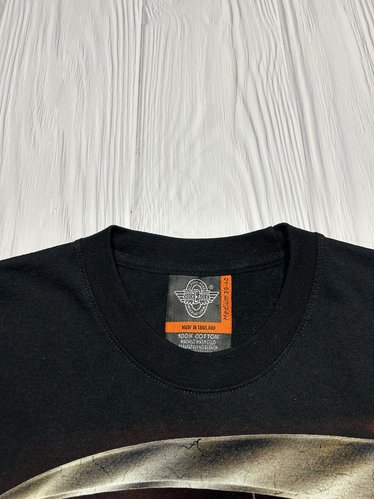 Vintage Death Skull Chains Big Print T-Shirt Size M Size US M / EU 48-50 / 2 - 10 Thumbnail