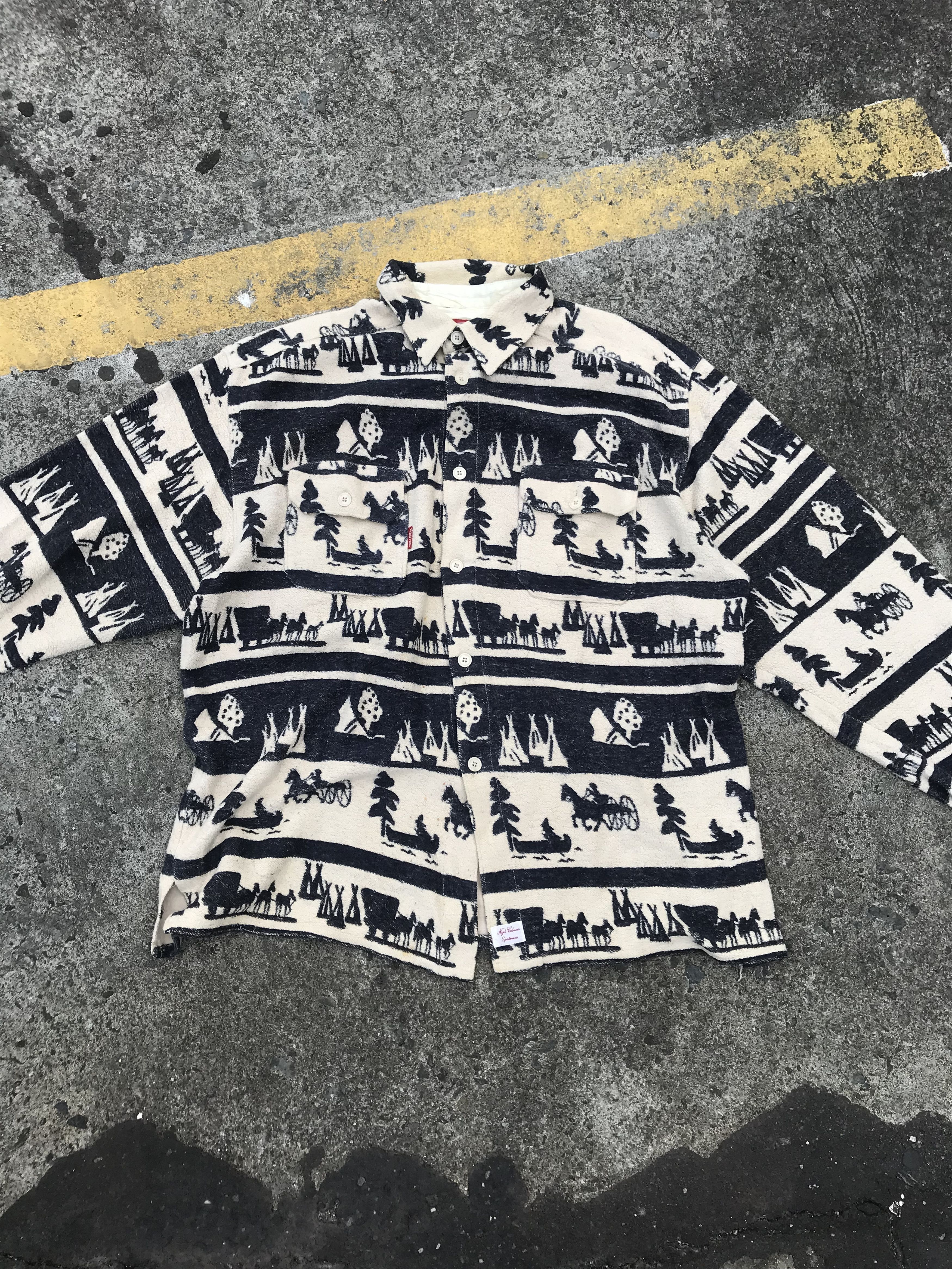 Cowboy Equipment × Nigel Cabourn × Structure Vtg rare 90s structure western cowboy Size US XXL / EU 58 / 5 - 3 Thumbnail