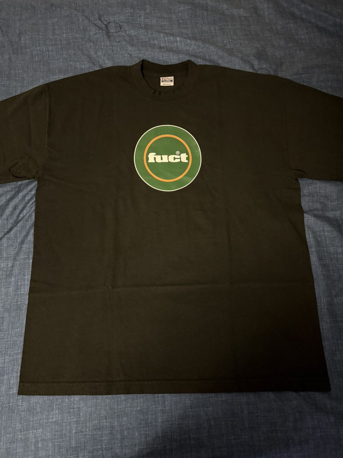 FUCT Fuct Circle Logo tee Size US XL / EU 56 / 4 - 1 Thumbnail
