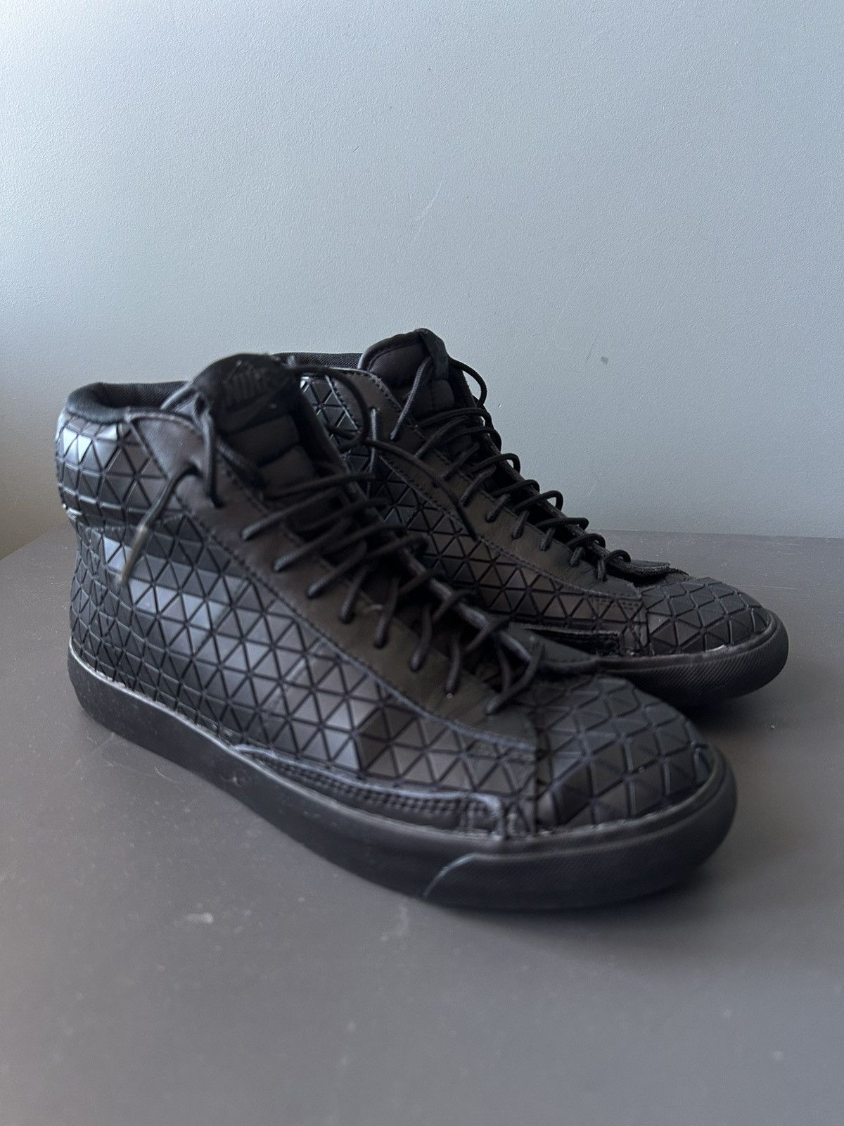 Nike Nike Blazers Mid Metric Black Size 40 Size US 7 / EU 40 - 1 Thumbnail