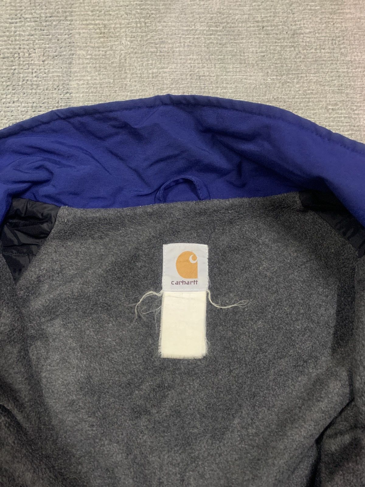 Carhartt Vtg Carhartt Fleece Lined Nylon Jacket Size US XL / EU 56 / 4 - 6 Thumbnail
