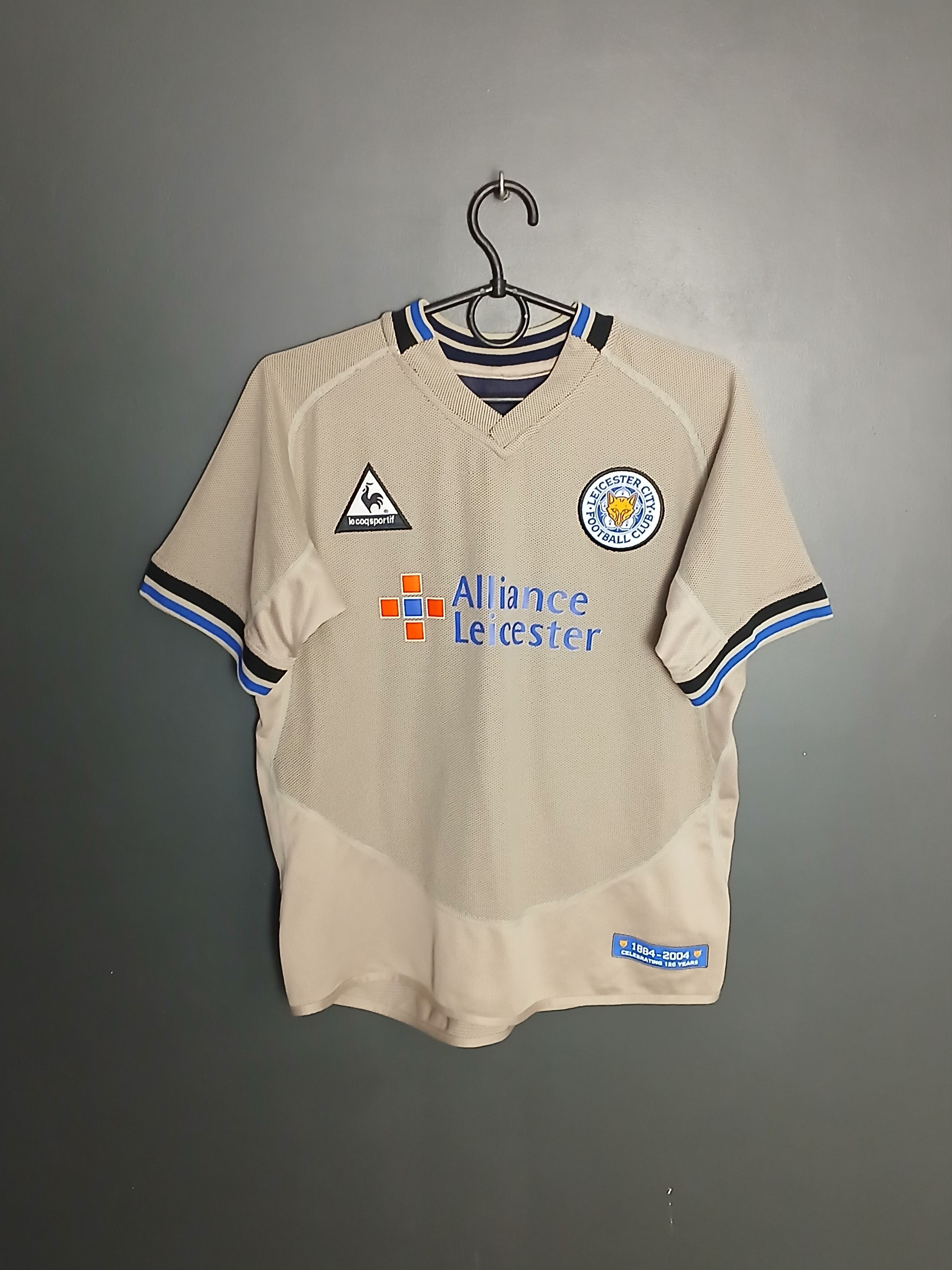 Le Coq Sportif × Vintage KIDS Leicester City Double Sided Football Jersey T-Shirt Size US S / EU 44-46 / 1 - 1 Thumbnail