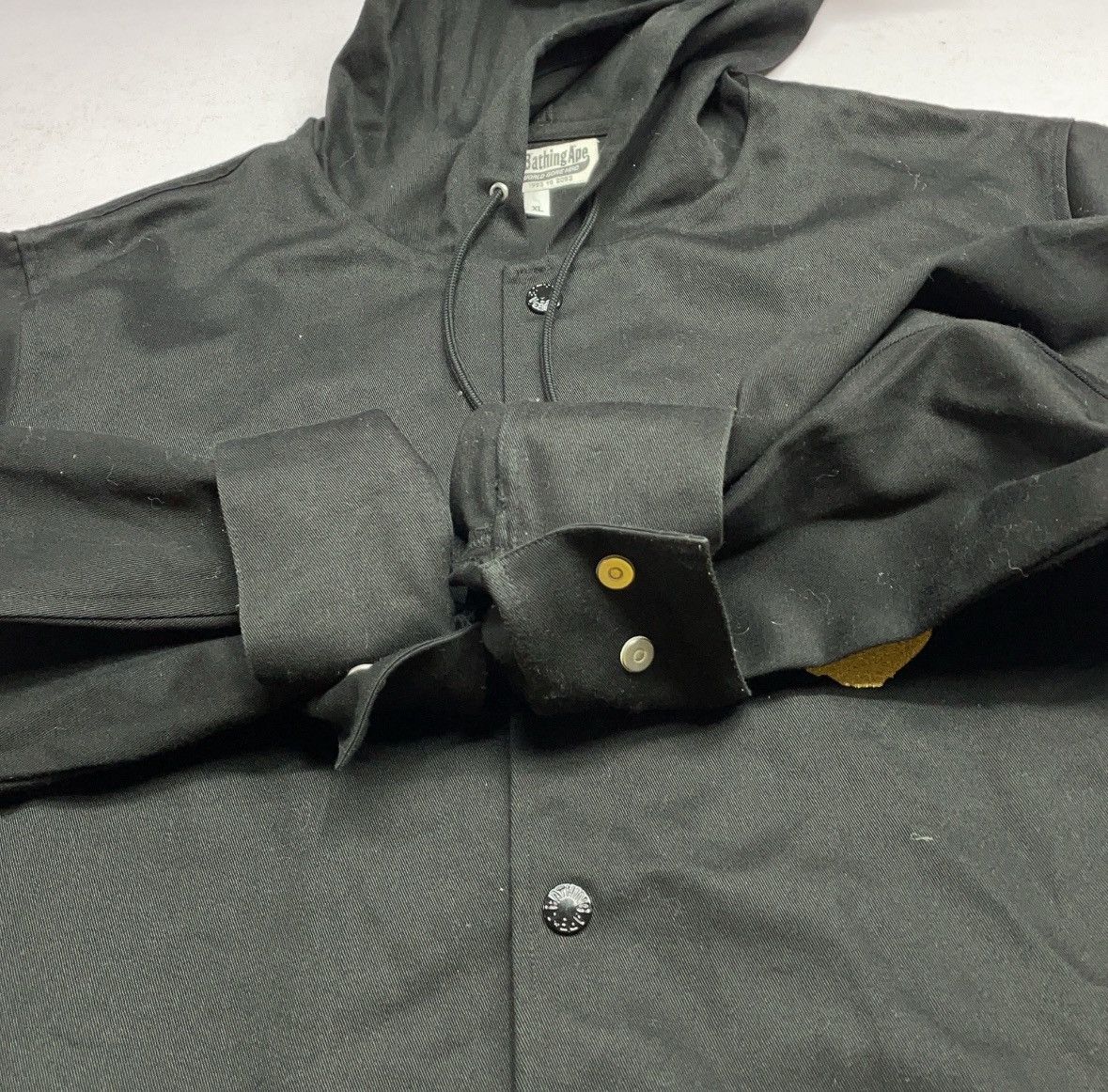 A Bathing Ape Embroidery Zip Hooded Jacket 001LJ0801007X Light Jackets