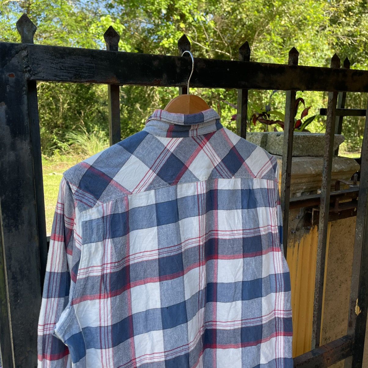 Denim & Supply Ralph Lauren × Ralph Lauren × Vintage 🔥Denim Supply Ralph Lauren Checkerd Buttons Shirts Size US M / EU 48-50 / 2 - 3 Thumbnail
