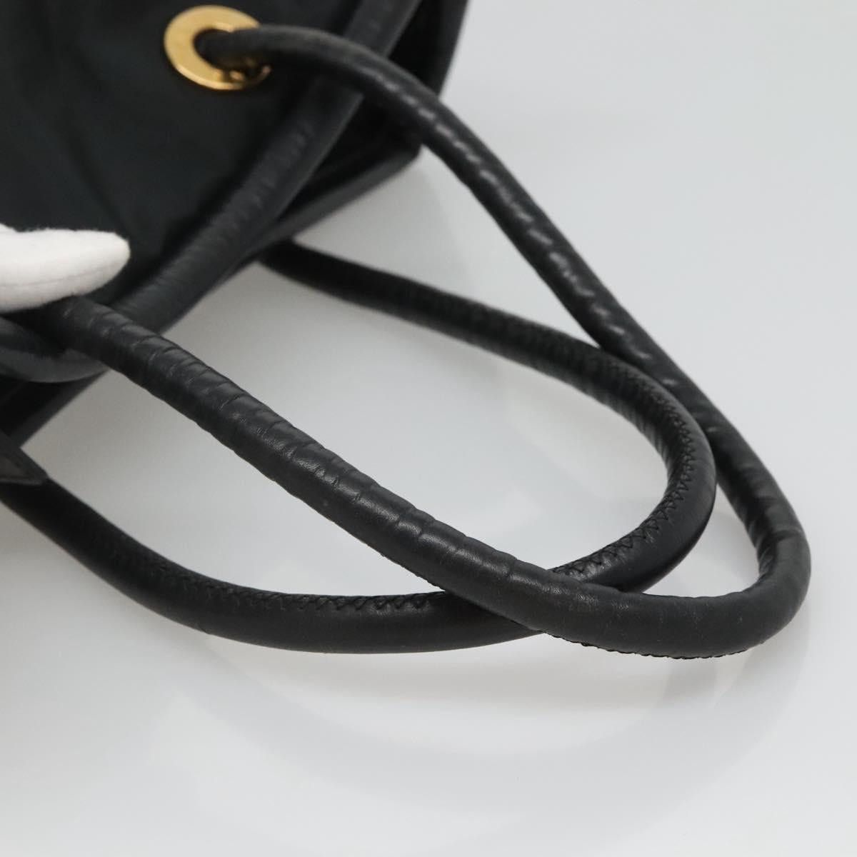 Celine CELINE Shoulder Bag Nylon Black Gold Size ONE SIZE - 7 Thumbnail