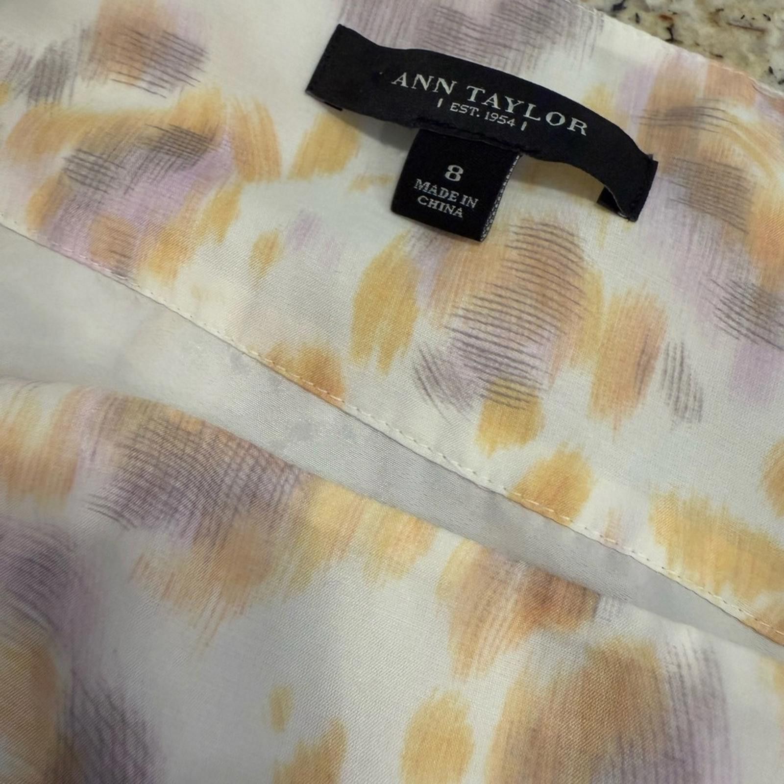 Ann Taylor Ann Taylor colorful pastel mini skirt SZ 8 Size 30" / US 8 / IT 44 - 5 Thumbnail