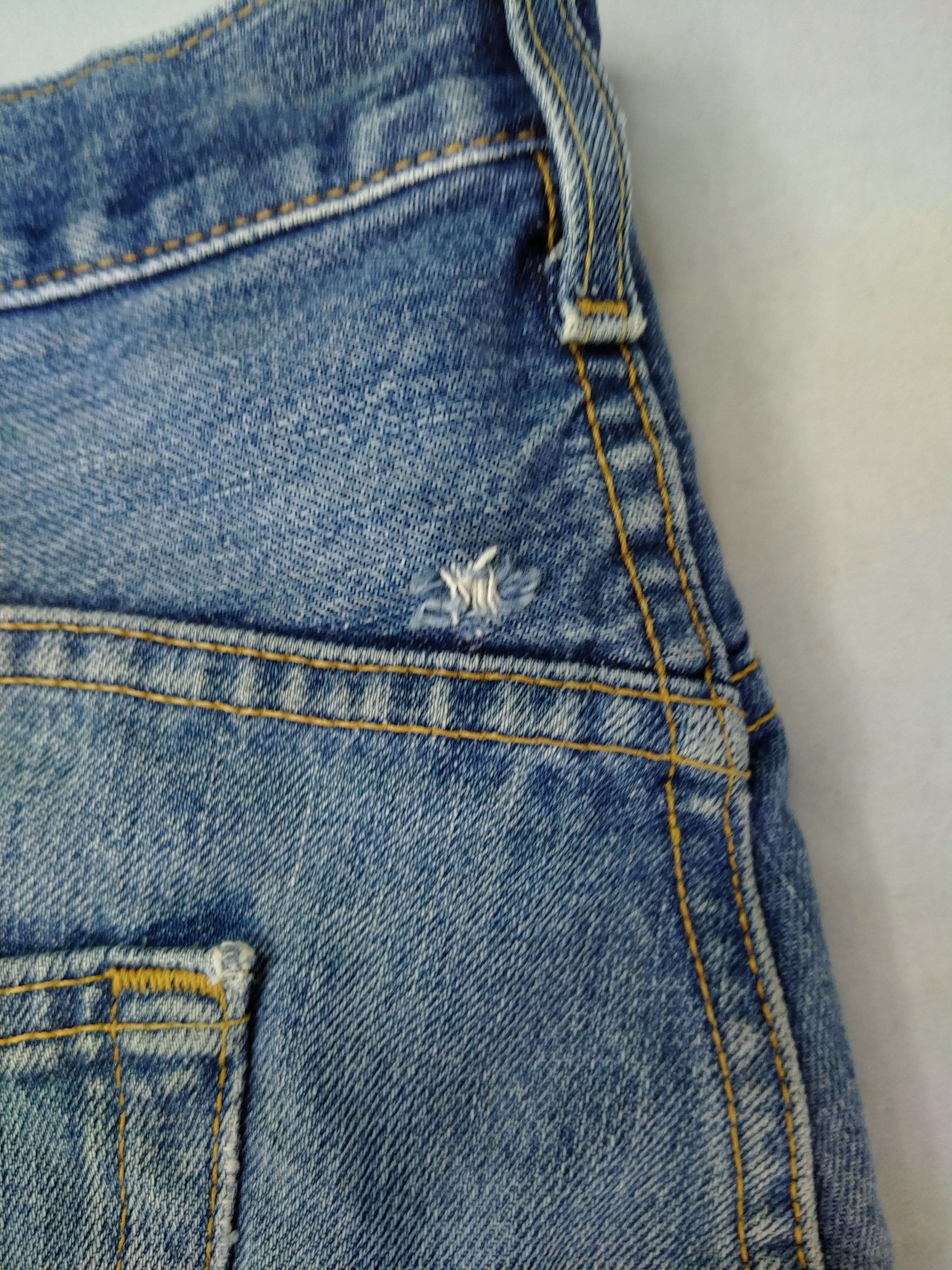 Levi's Blue Distressed Vintage Levi's 501 34x30.5 Denim -JN342 Size US 34 / EU 50 - 15 Thumbnail