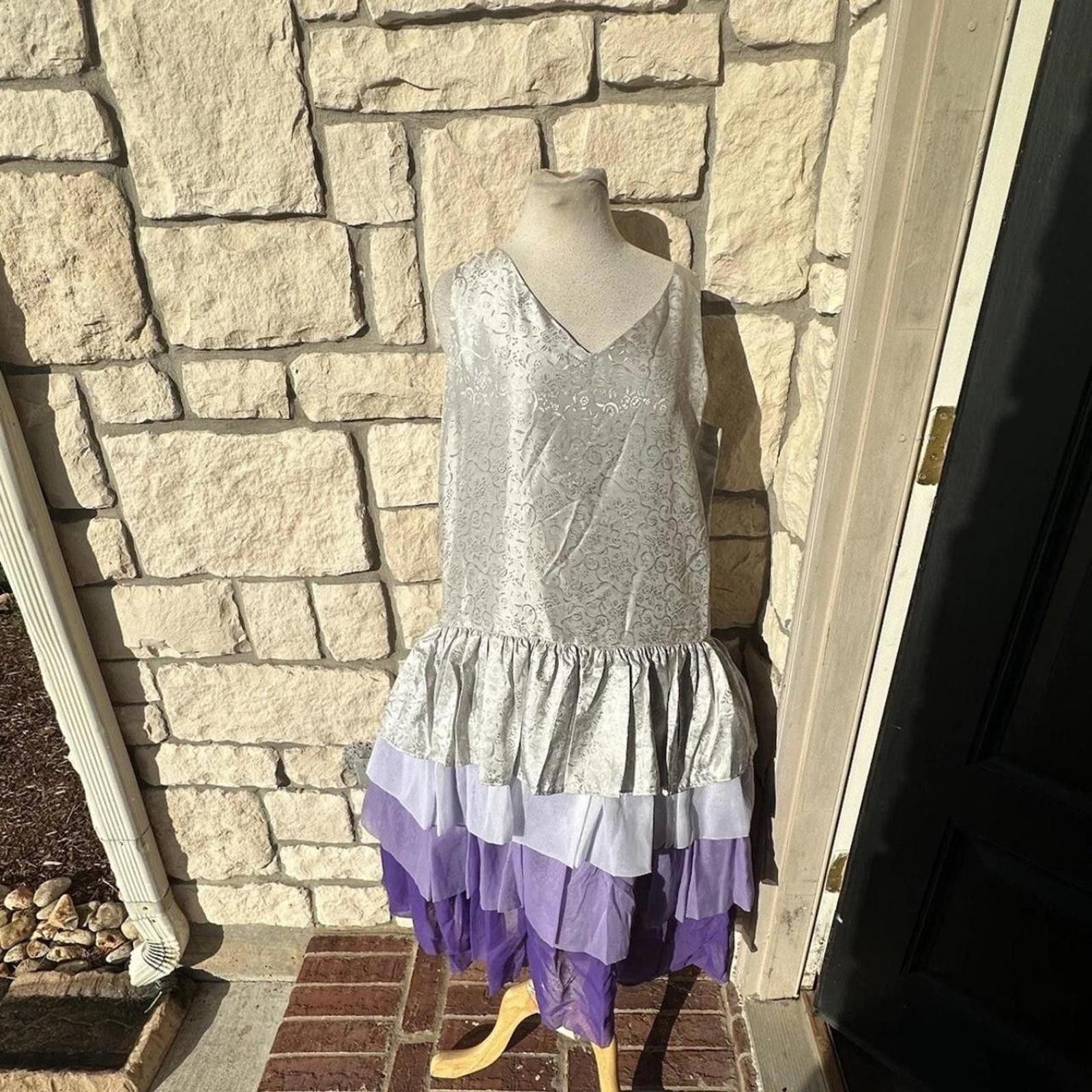 Other Purple and silver dress #fairycore #whimsygoth Size M / US 6-8 / IT 42-44 - 5 Thumbnail