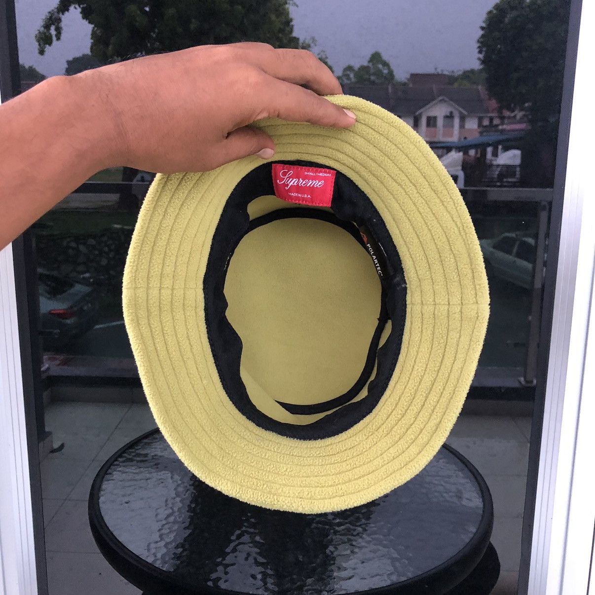 Supreme Supreme Polartec Crusher Sulphur bucket Hat Size ONE SIZE - 5 Thumbnail