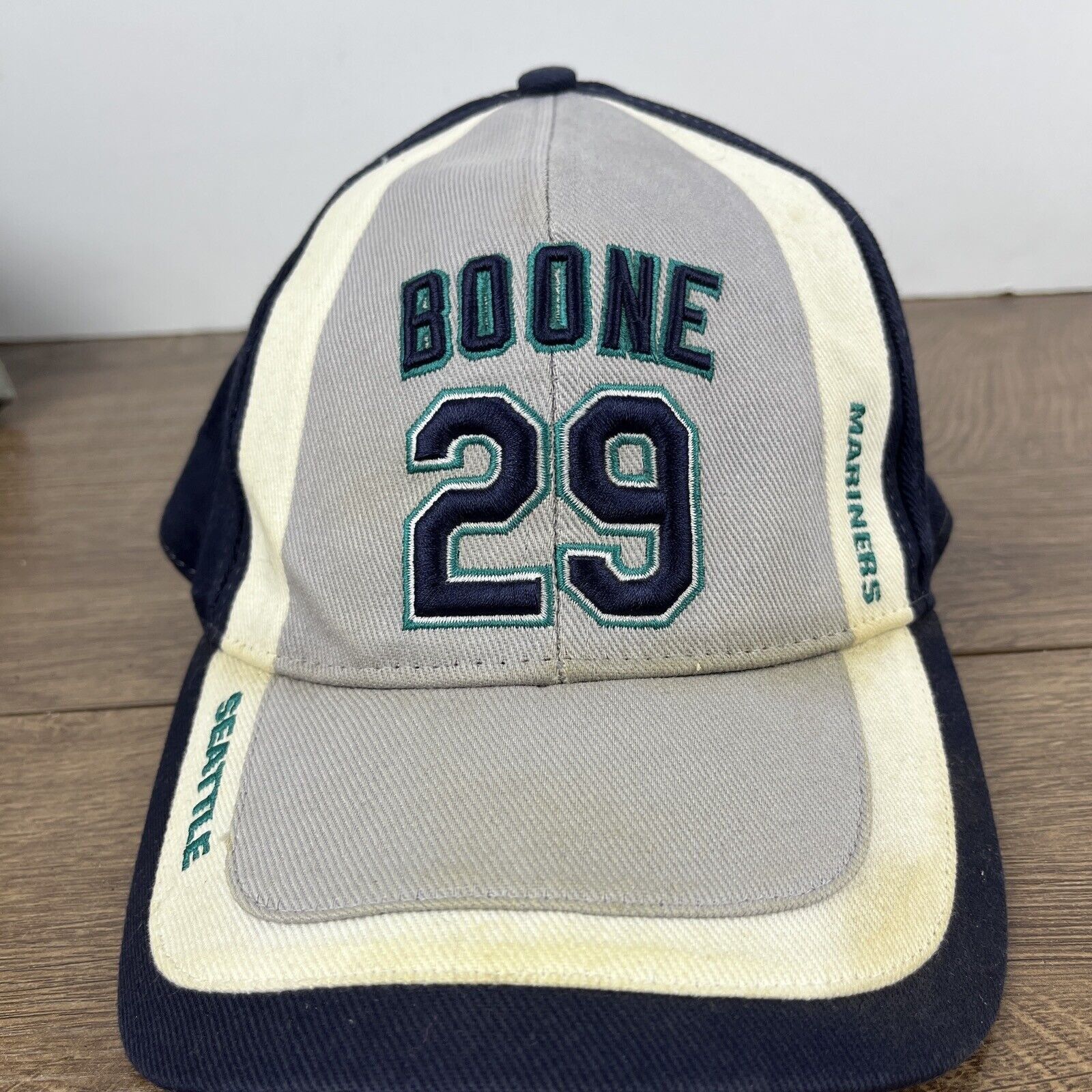 Other Seattle Mariners Hat 29 Boone Gray Hat Adjustable Adult Size Size ONE SIZE - 2 Thumbnail