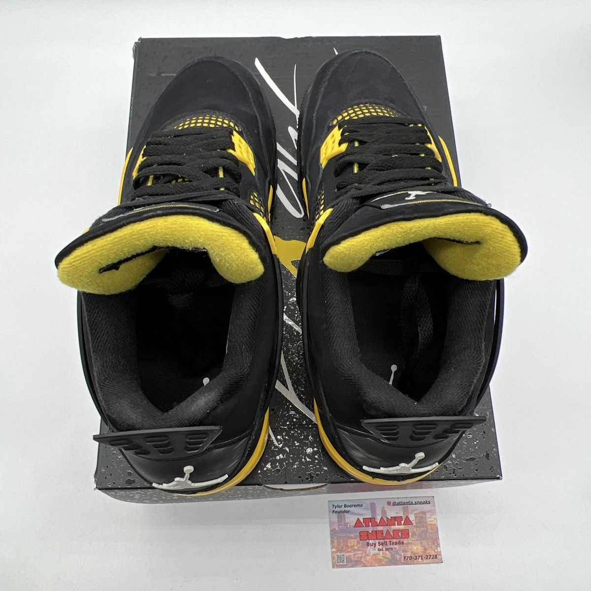 Jordan Brand Air Jordan 4 Thunder Size US 11 / EU 44 - 7 Thumbnail