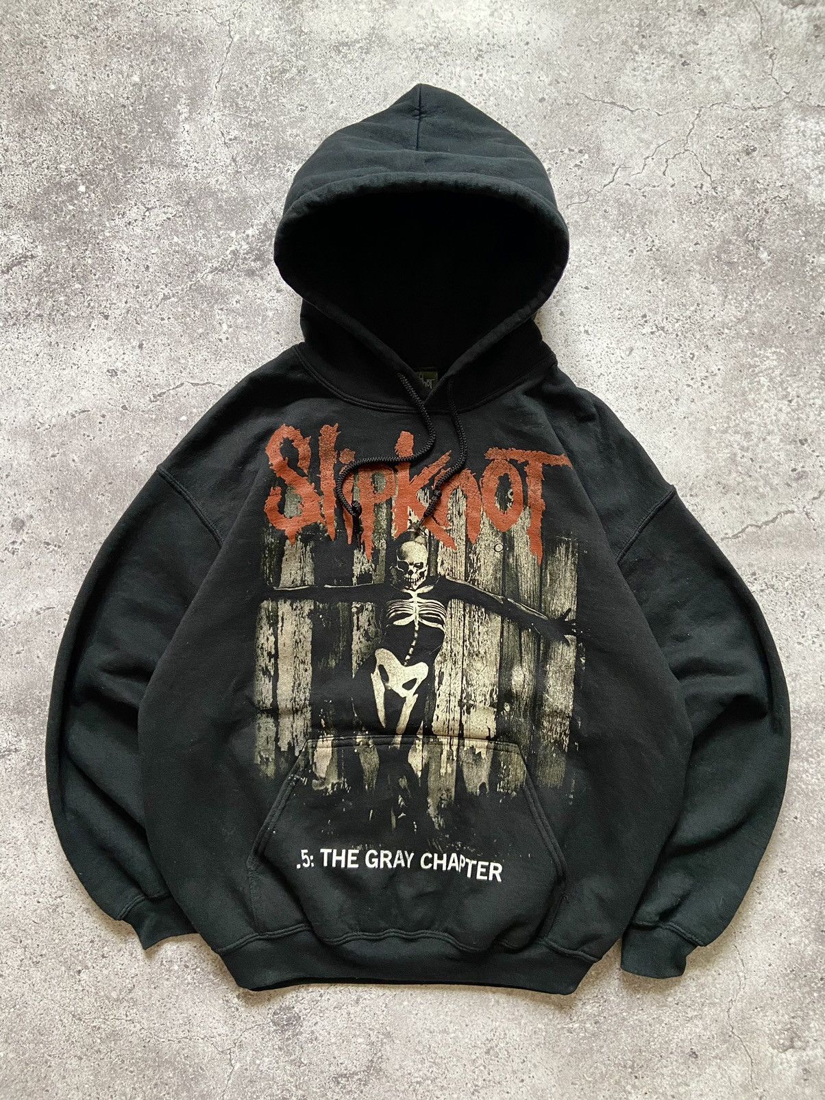 Vintage 2014 Slipknot The Gray Chapter Death Metal Hoodie