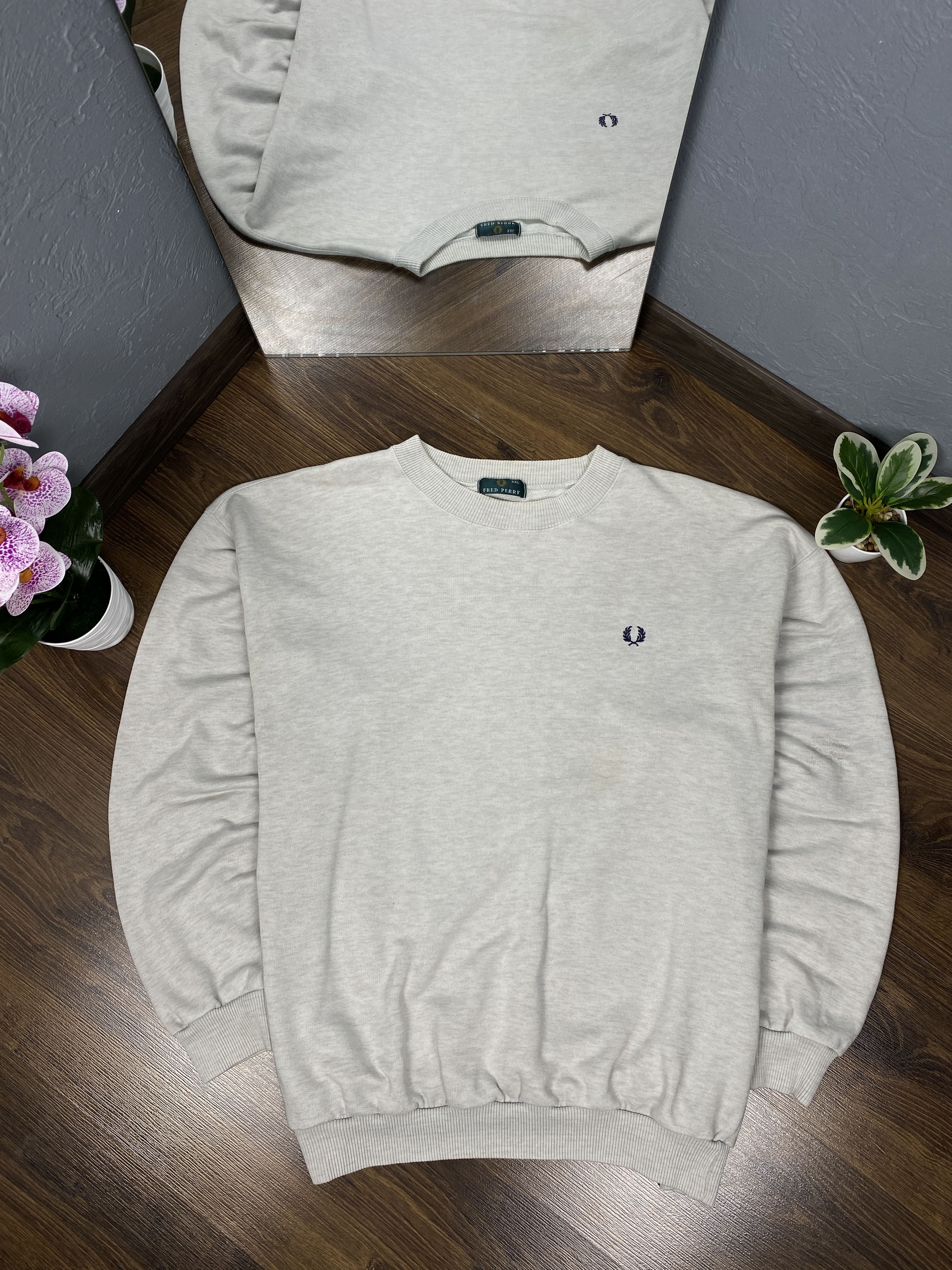 Fred Perry × Vintage Fred Perry vintage crew neck sweatshirt Size US XXL / EU 58 / 5 - 1 Thumbnail