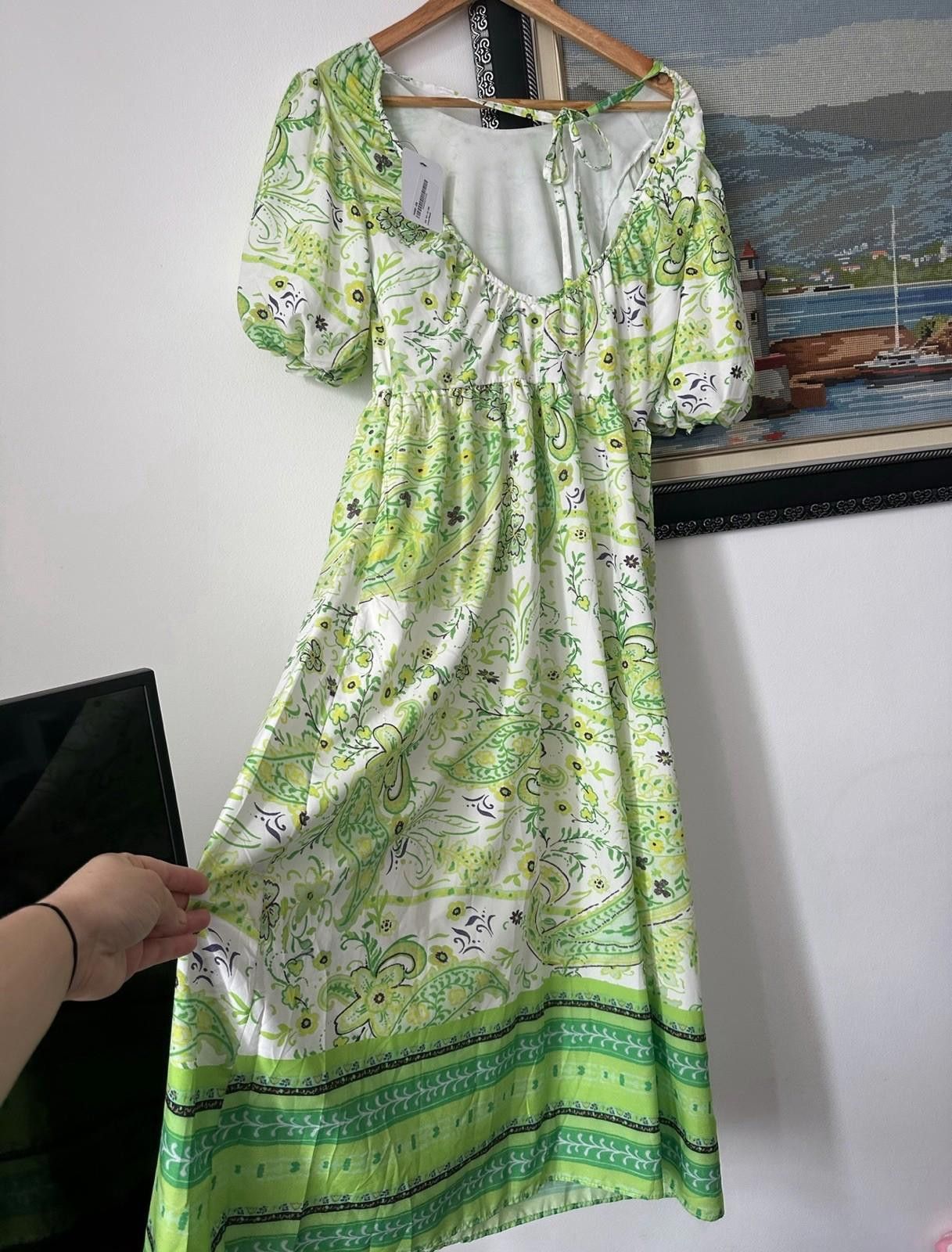 Other Actuel Midi dress lime Color Size 10-12 Size M / US 6-8 / IT 42-44 - 2 Thumbnail
