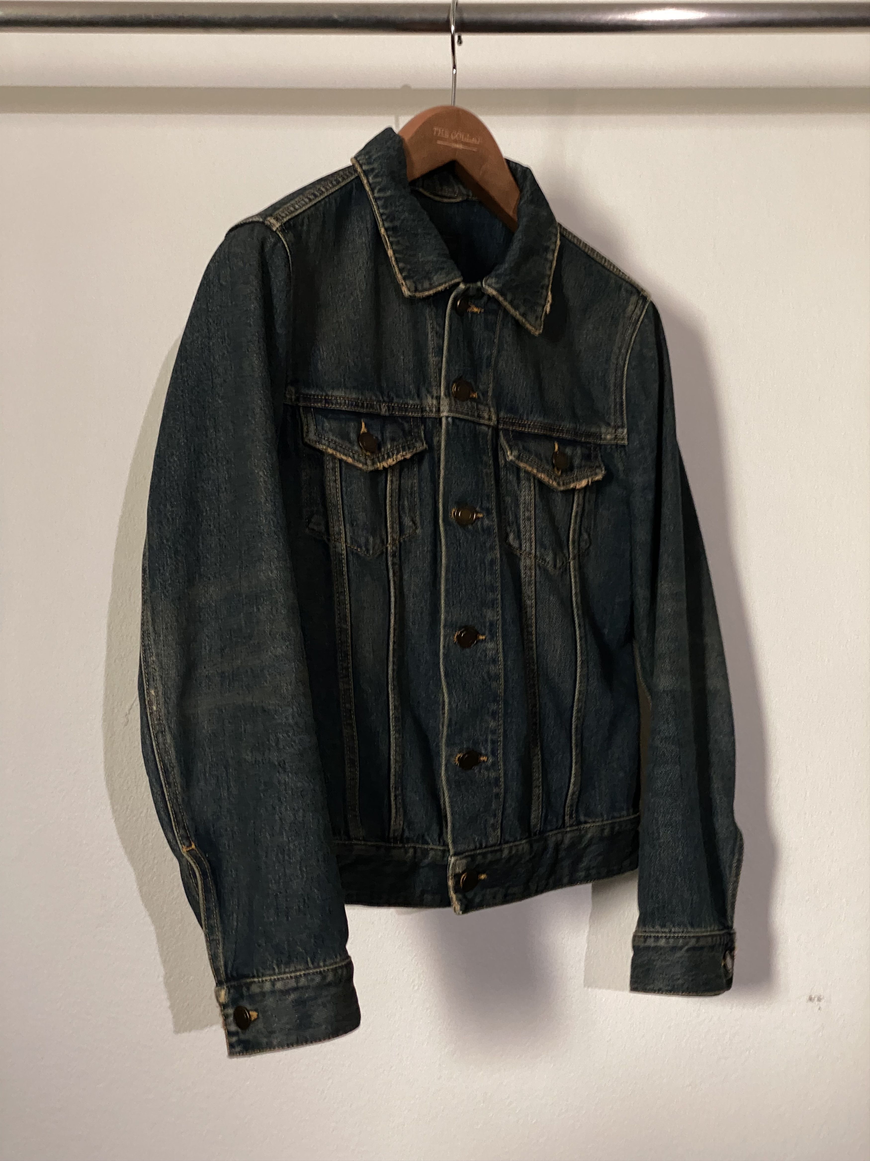SS16 Hedi Slimane Denim Trucker Jacket, view 4